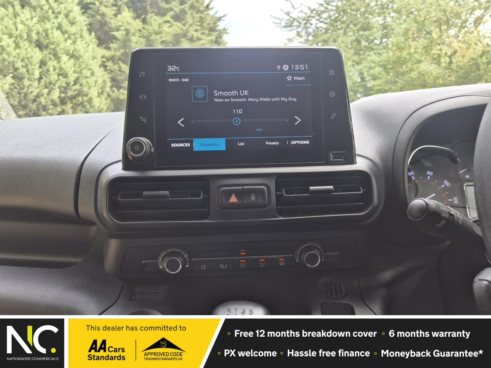Citroen Berlingo 1.5 BlueHDi 1000 Enterprise M Pro Panel Van 5dr Diesel Manual SWB Euro 6 (s/s) (100 ps)
