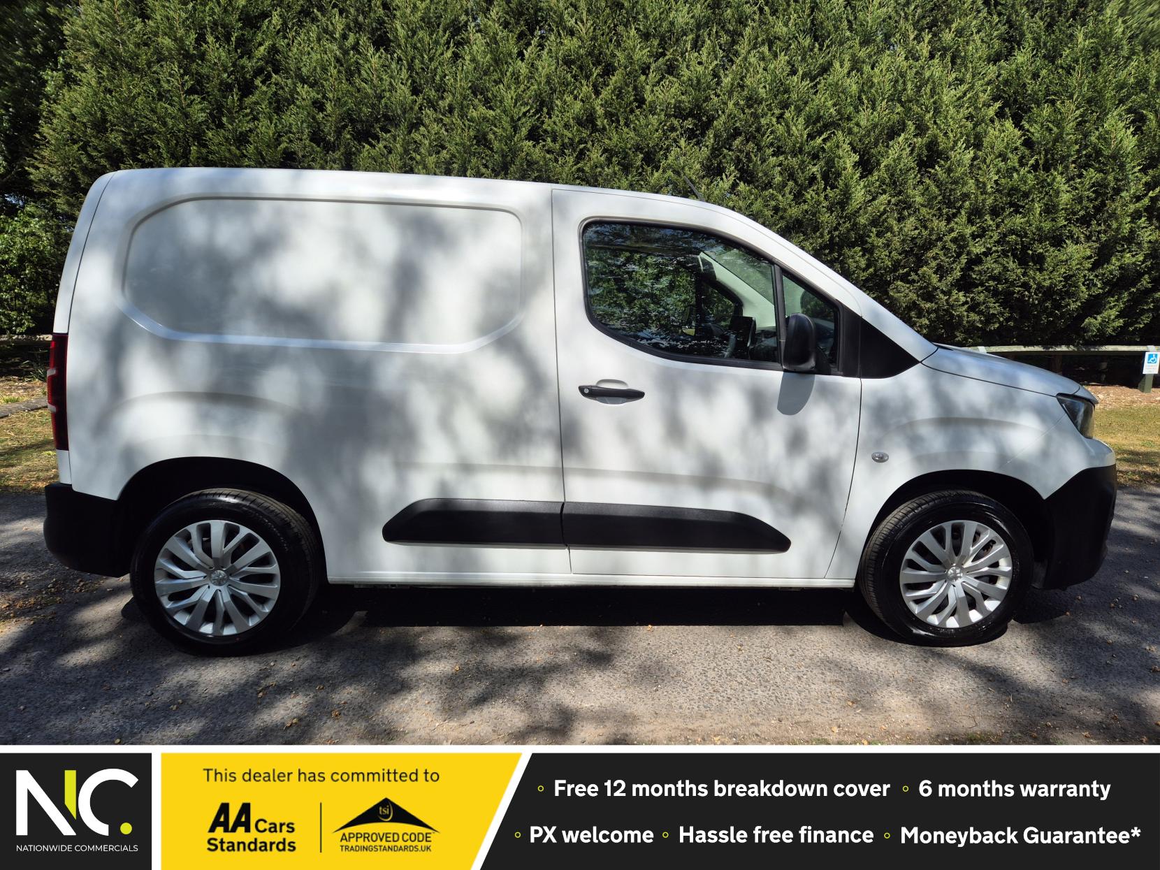 Peugeot Partner 1.5 BlueHDi 1000 Professional Standard Panel Van 5dr Diesel Manual SWB Euro 6 (100 bhp)