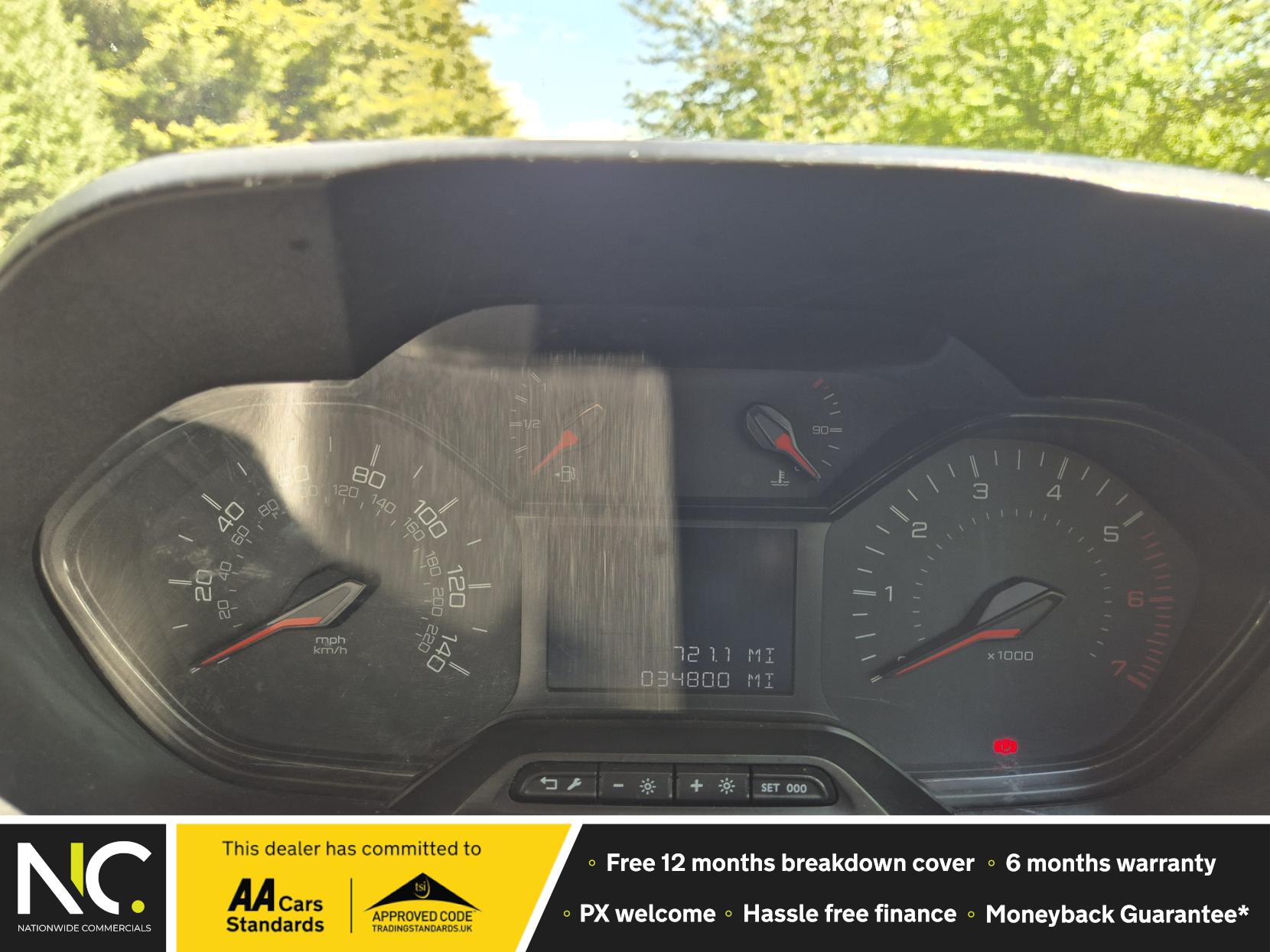 Peugeot Partner 1.5 BlueHDi 1000 Professional Standard Panel Van 5dr Diesel Manual SWB Euro 6 (100 bhp)