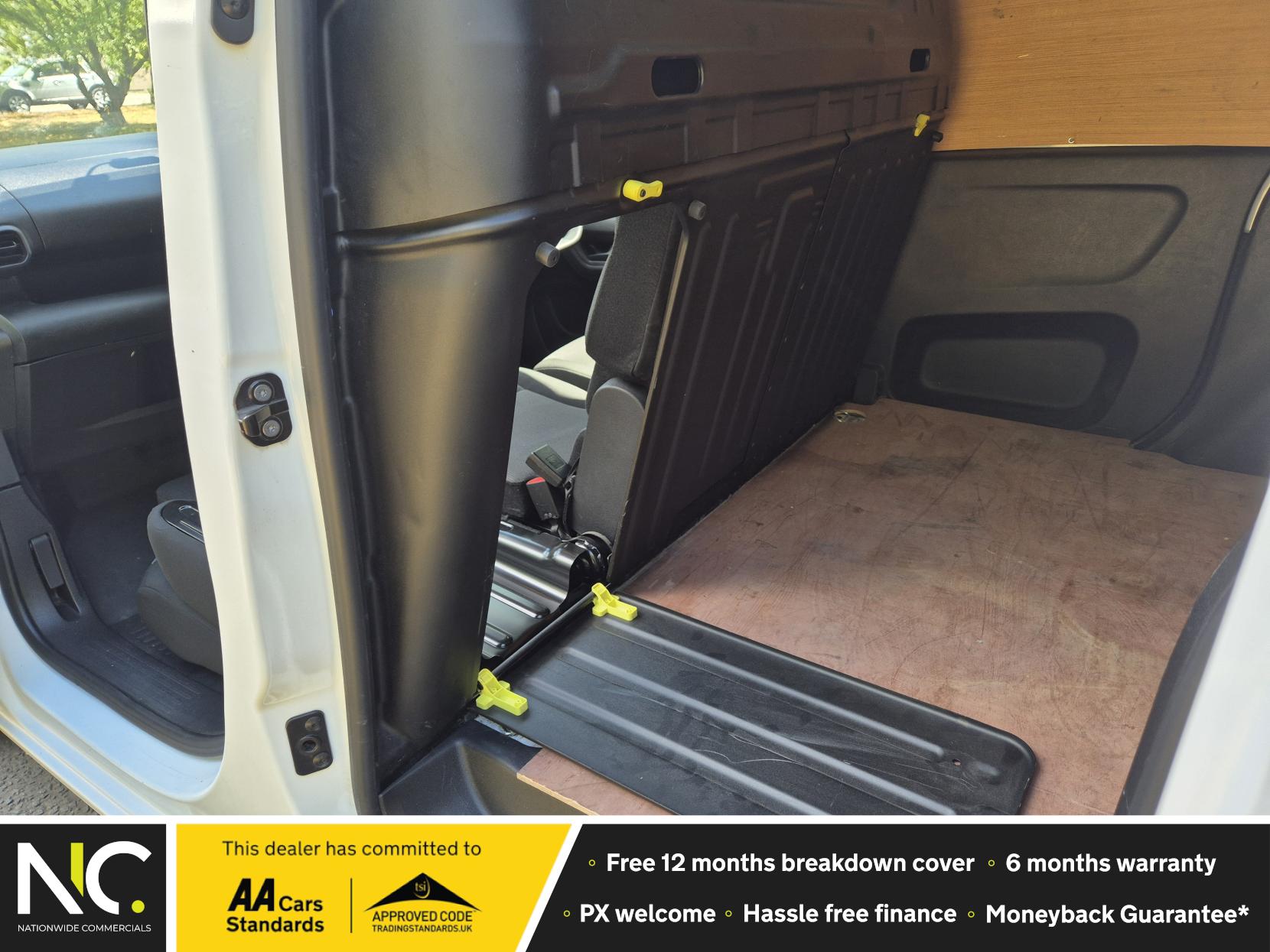Peugeot Partner 1.5 BlueHDi 1000 Professional Standard Panel Van 5dr Diesel Manual SWB Euro 6 (100 bhp)