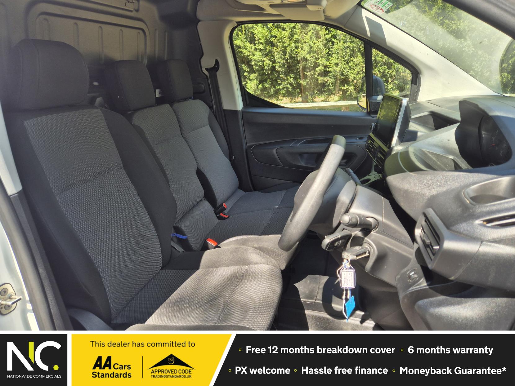 Peugeot Partner 1.5 BlueHDi 1000 Professional Standard Panel Van 5dr Diesel Manual SWB Euro 6 (100 bhp)