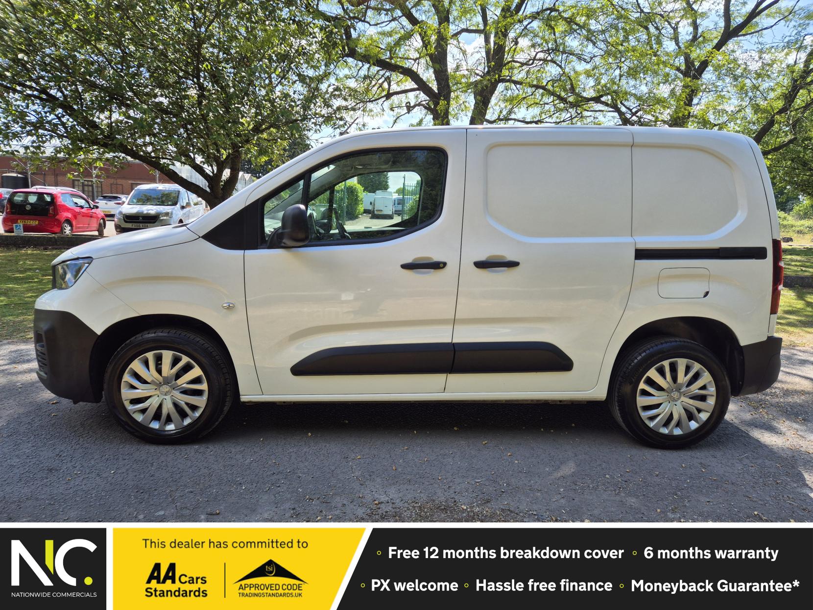 Peugeot Partner 1.5 BlueHDi 1000 Professional Standard Panel Van 5dr Diesel Manual SWB Euro 6 (100 bhp)