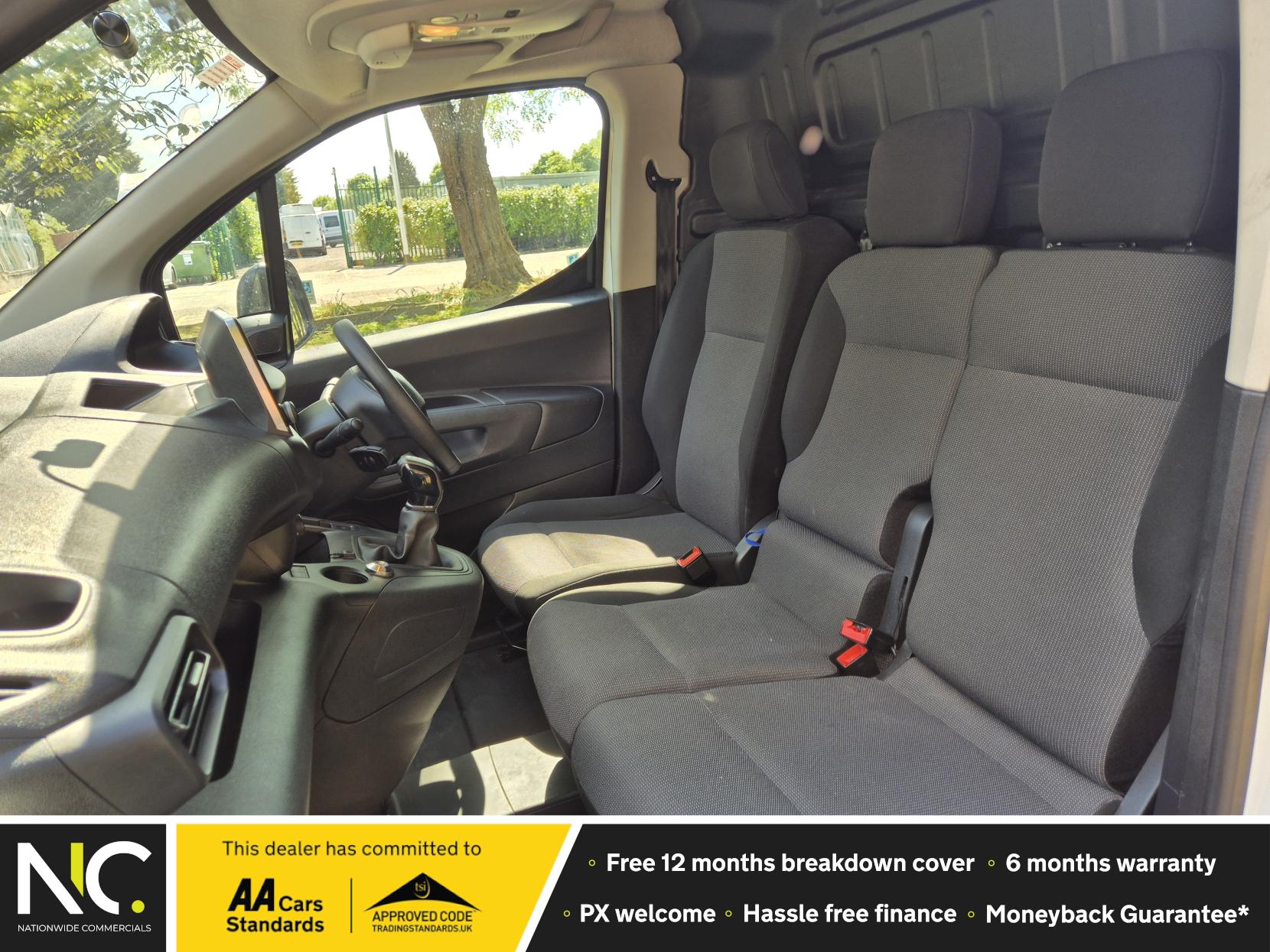 Peugeot Partner 1.5 BlueHDi 1000 Professional Standard Panel Van 5dr Diesel Manual SWB Euro 6 (100 bhp)