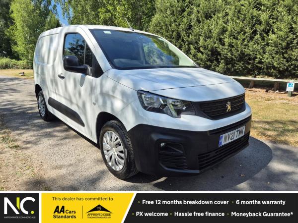 Peugeot Partner 1.5 BlueHDi 1000 Professional Standard Panel Van 5dr Diesel Manual SWB Euro 6 (100 bhp)