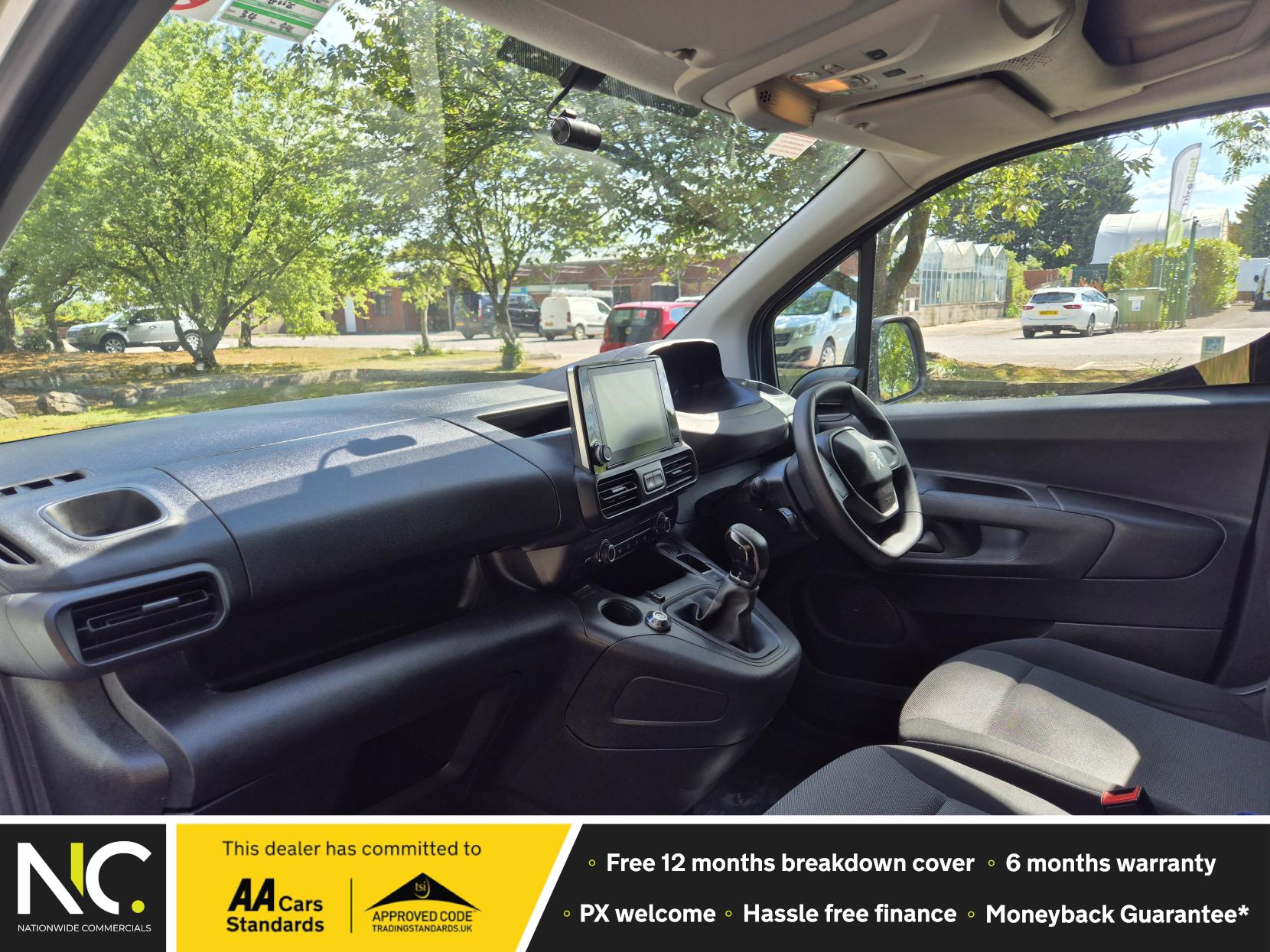 Peugeot Partner 1.5 BlueHDi 1000 Professional Standard Panel Van 5dr Diesel Manual SWB Euro 6 (100 bhp)