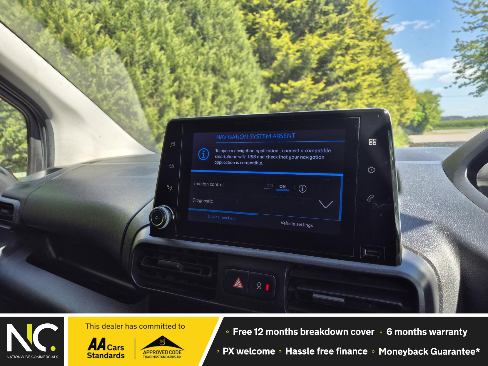 Peugeot Partner 1.5 BlueHDi 1000 Professional Standard Panel Van 5dr Diesel Manual SWB Euro 6 (100 bhp)