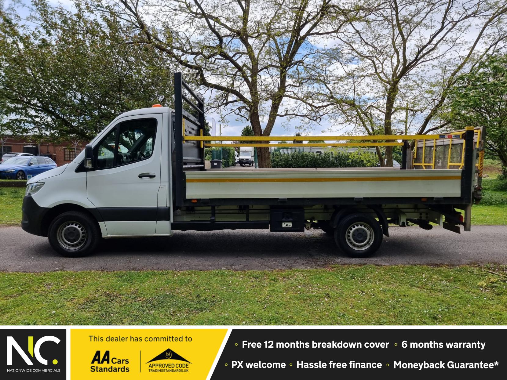 Mercedes-Benz Sprinter 2.1 RWD 314 CDI 14ft / 4.2m Dropside With Tail Lift - (143 ps) Diesel Manual ⭐️ Euro 6 ⭐️  One Owner ⭐️  Finance Available