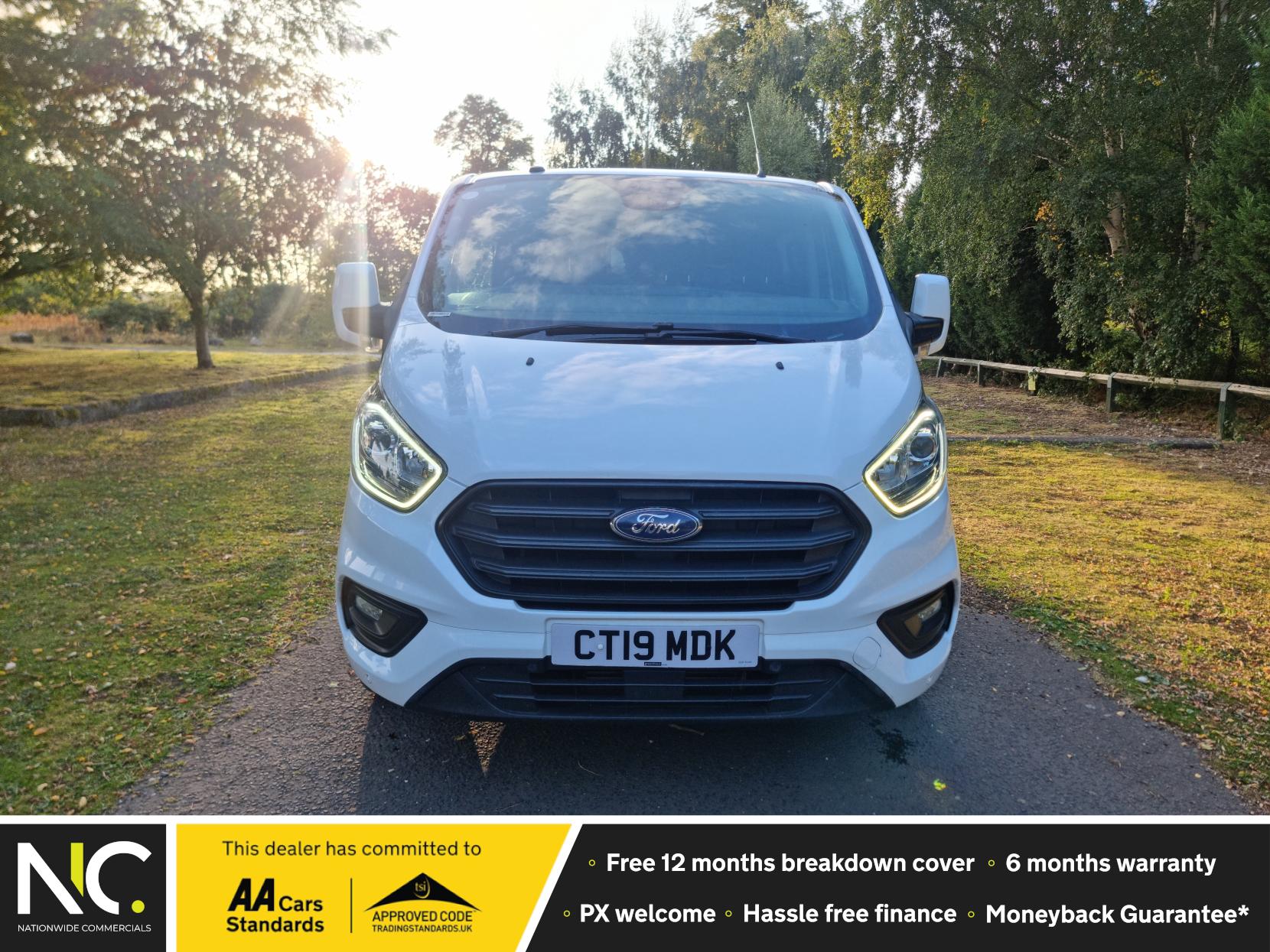 Ford Transit Custom 2.0 300 EcoBlue Trend Crew Van Double Cab 5dr Diesel Manual L2 H1 (6 Seat) (105 ps) ⭐️ Euro 6 ⭐️  Finance Available