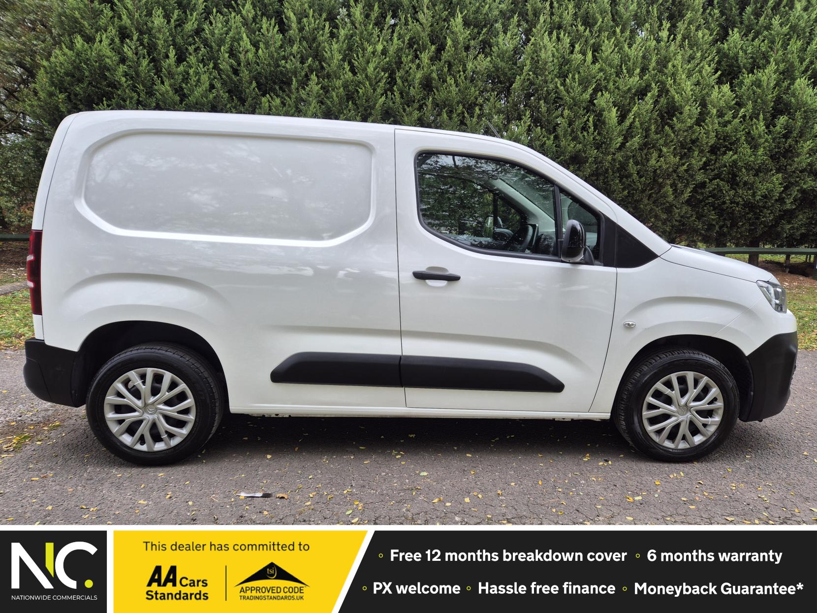 Citroen Berlingo 1.5 BlueHDi 1000 Enterprise M Pro Panel Van 5dr Diesel Manual SWB Euro 6 (s/s) (100 ps)