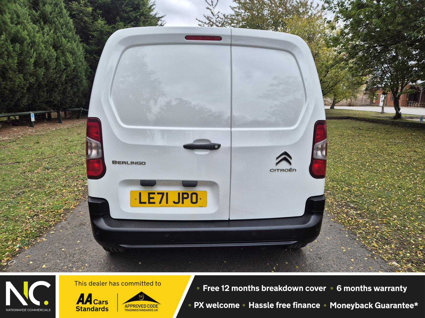 Citroen Berlingo 1.5 BlueHDi 1000 Enterprise M Pro Panel Van 5dr Diesel Manual SWB Euro 6 (s/s) (100 ps)