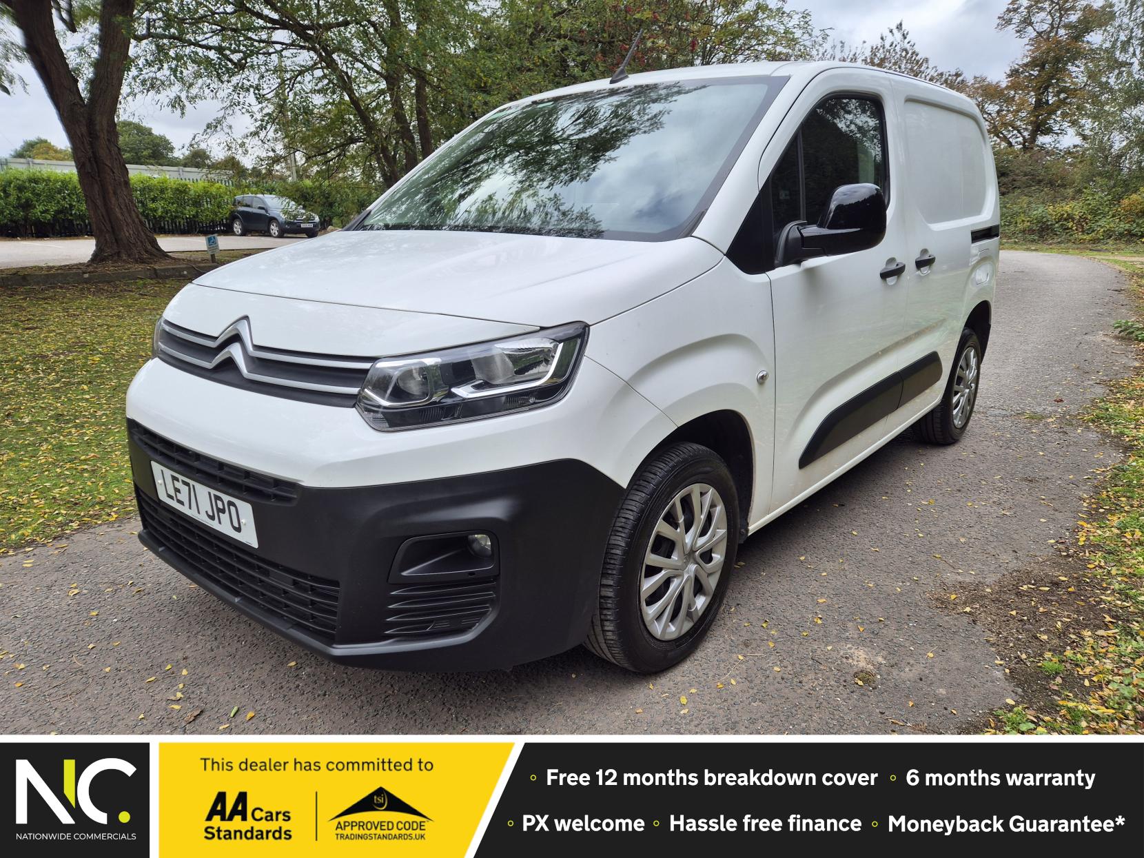 Citroen Berlingo 1.5 BlueHDi 1000 Enterprise M Pro Panel Van 5dr Diesel Manual SWB Euro 6 (s/s) (100 ps)