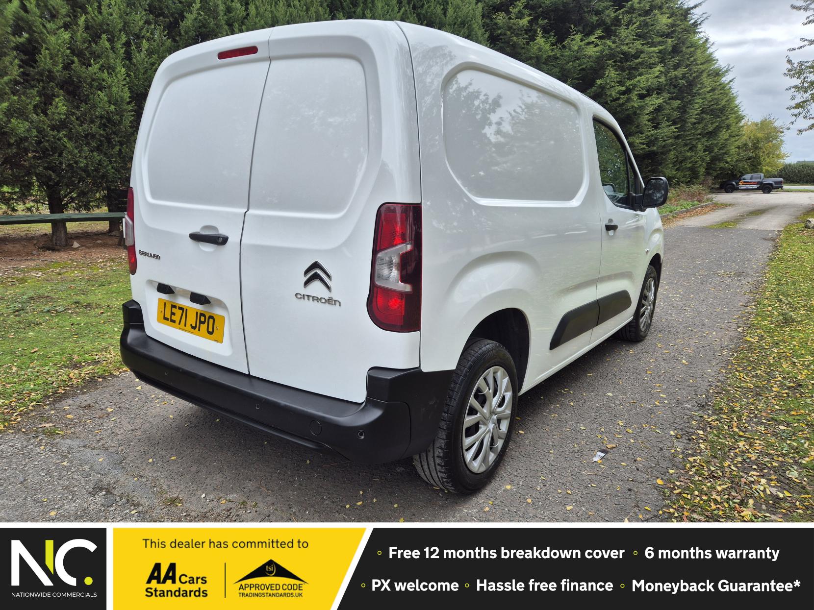 Citroen Berlingo 1.5 BlueHDi 1000 Enterprise M Pro Panel Van 5dr Diesel Manual SWB Euro 6 (s/s) (100 ps)