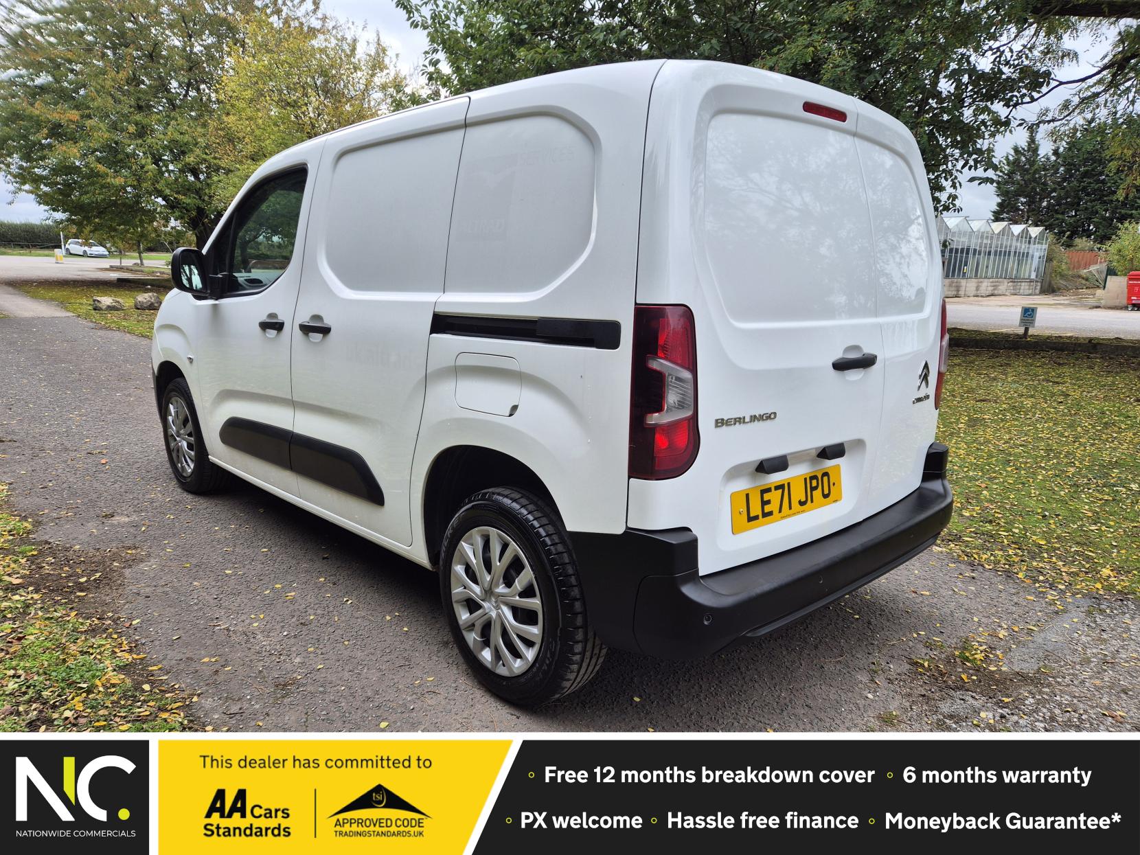 Citroen Berlingo 1.5 BlueHDi 1000 Enterprise M Pro Panel Van 5dr Diesel Manual SWB Euro 6 (s/s) (100 ps)