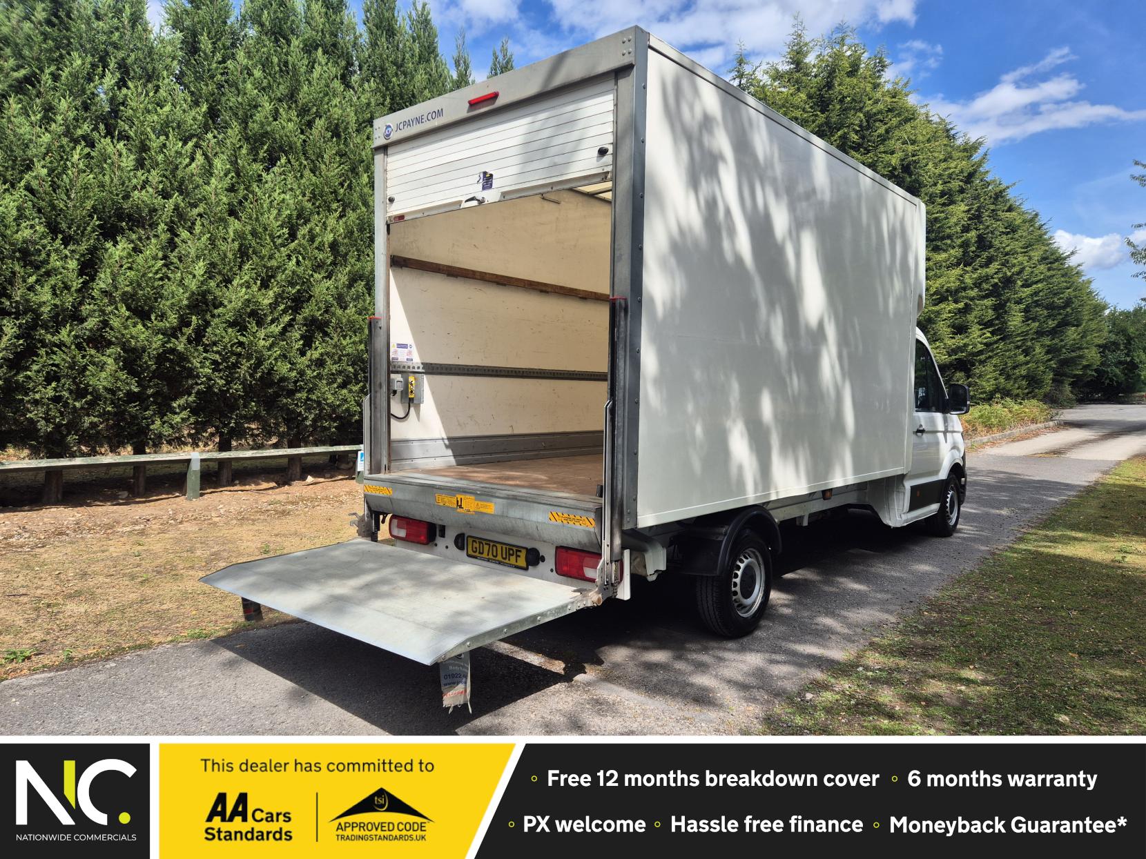 Volkswagen Crafter 2.0 TDI CR35 Startline Luton With Tail Lift 2dr Diesel Manual FWD LWB Euro 6 (140 ps)