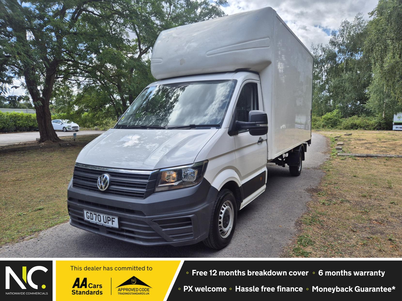 Volkswagen Crafter 2.0 TDI CR35 Startline Luton With Tail Lift 2dr Diesel Manual FWD LWB Euro 6 (140 ps)