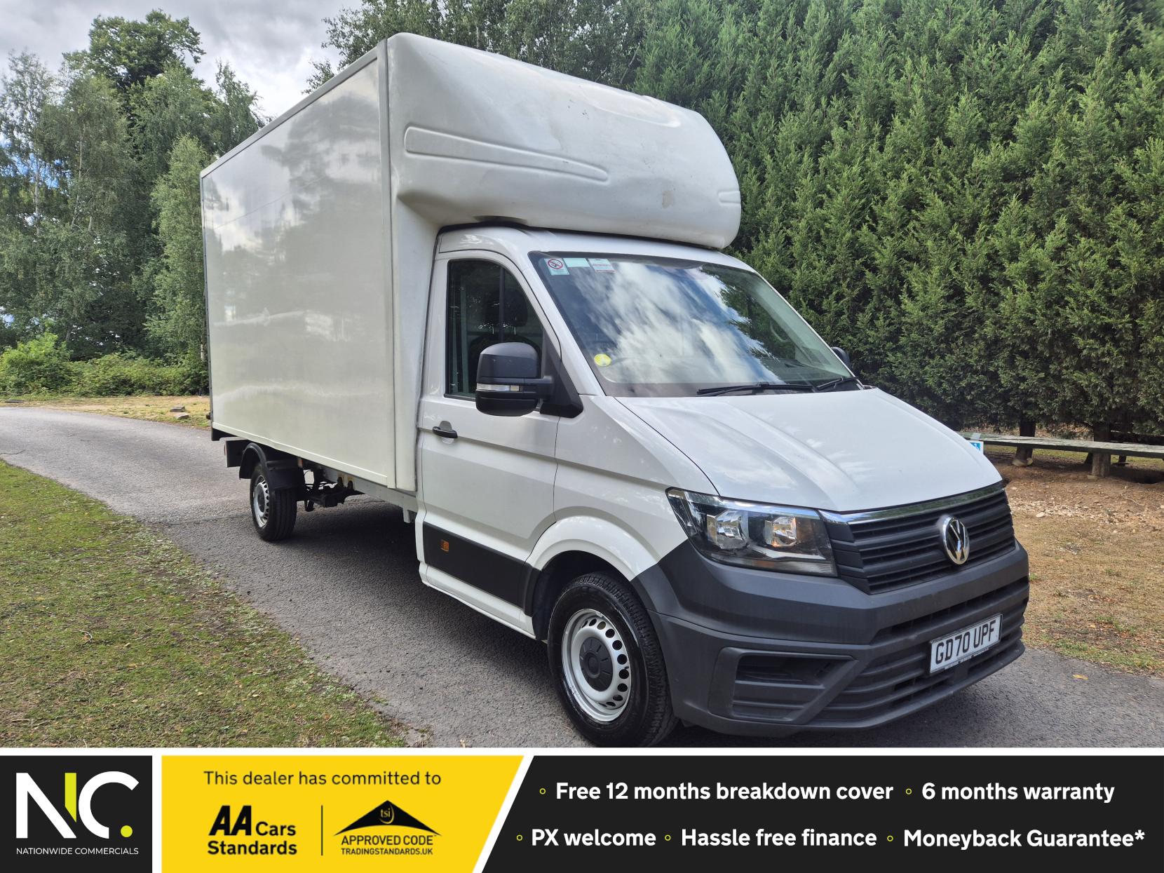 Volkswagen Crafter 2.0 TDI CR35 Startline Luton With Tail Lift 2dr Diesel Manual FWD LWB Euro 6 (140 ps)