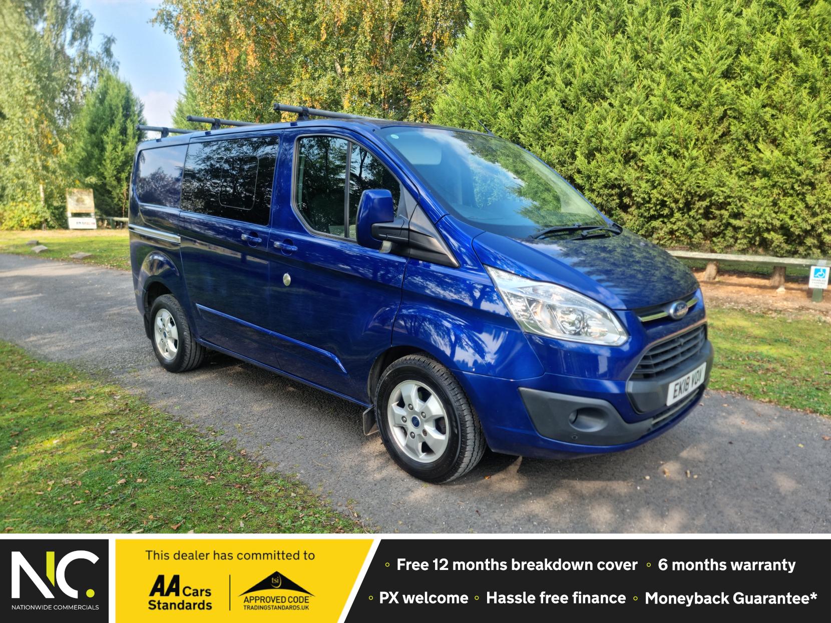 Ford Transit Custom 2.0 TDCi 310 Limited Panel Van 5dr Diesel Manual L1 H1 (157 g/km, 128 bhp)