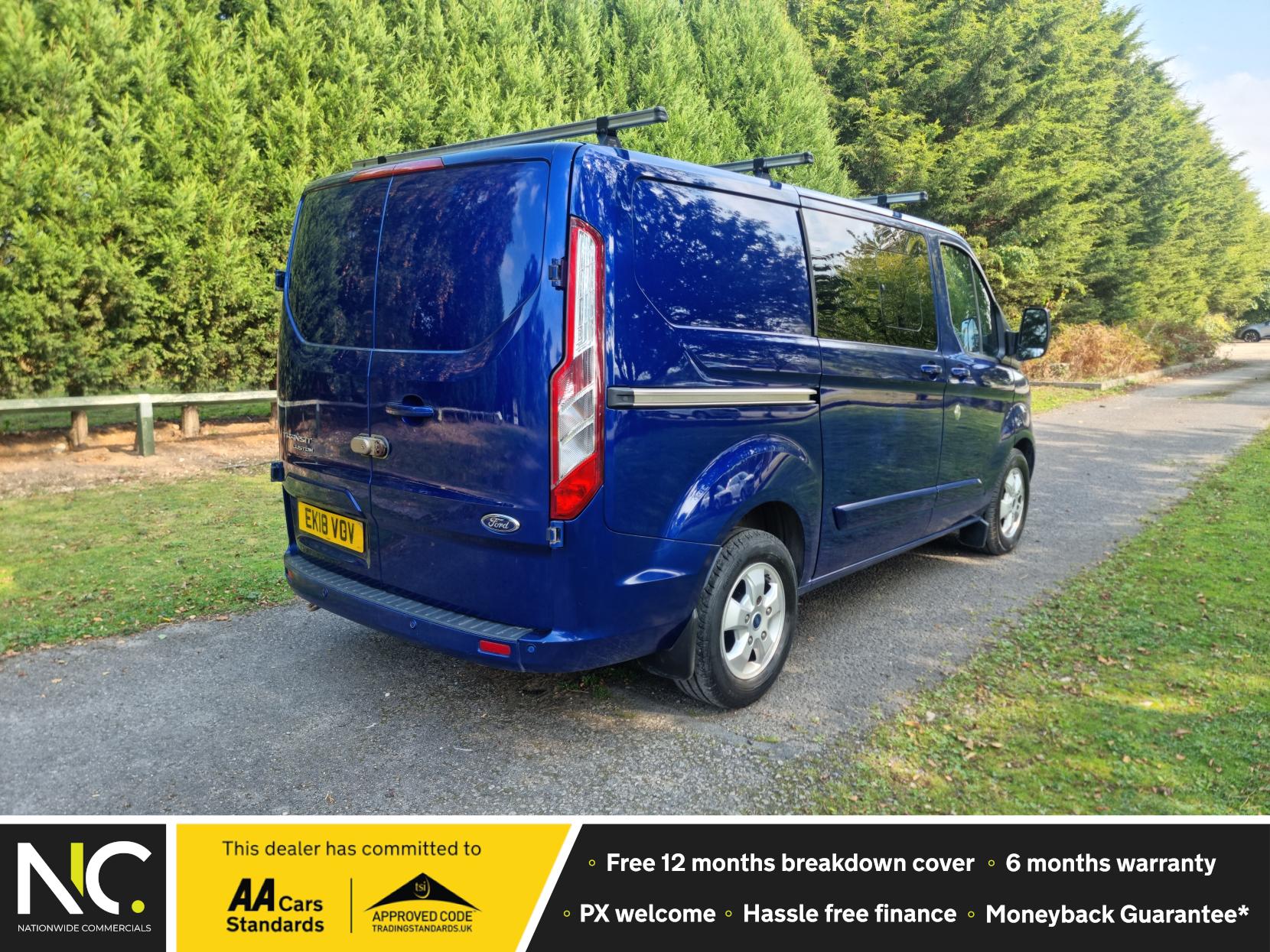 Ford Transit Custom 2.0 TDCi 310 Limited Panel Van 5dr Diesel Manual L1 H1 (157 g/km, 128 bhp)