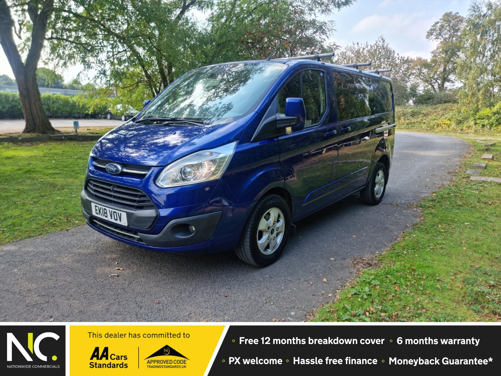 Ford Transit Custom 2.0 TDCi 310 Limited Panel Van 5dr Diesel Manual L1 H1 (157 g/km, 128 bhp)