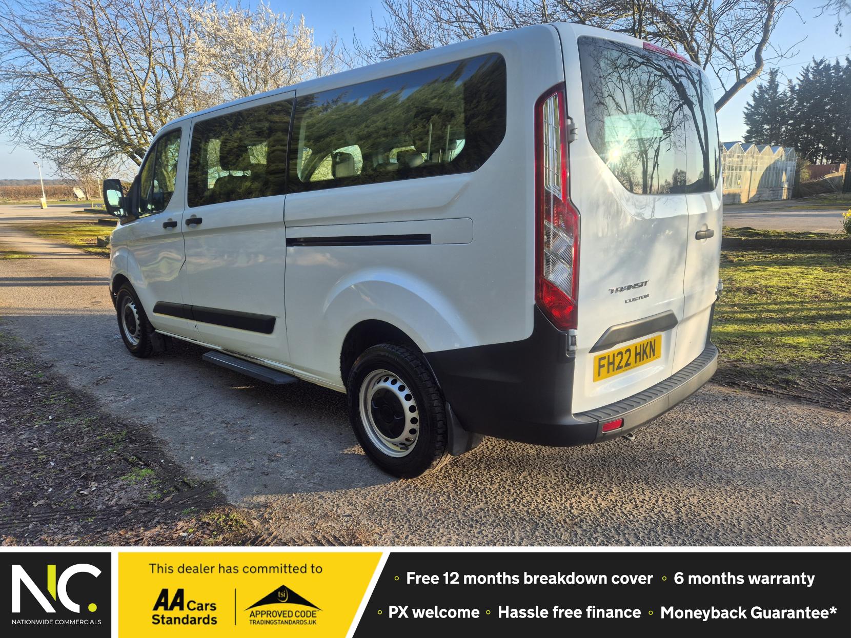 Ford Transit Custom 2.0 320 EcoBlue Leader Kombi Double Cab 5dr Diesel Manual L2 H1 Euro 6 (s/s) (130 ps)