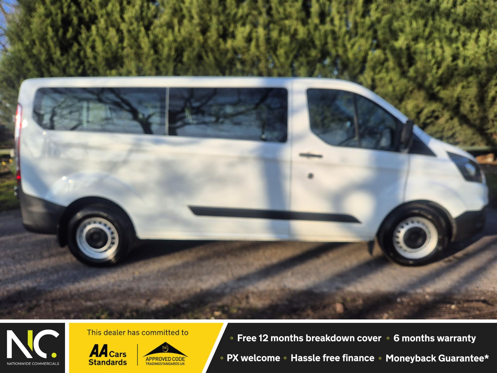 Ford Transit Custom 2.0 320 EcoBlue Leader Kombi Double Cab 5dr Diesel Manual L2 H1 Euro 6 (s/s) (130 ps)