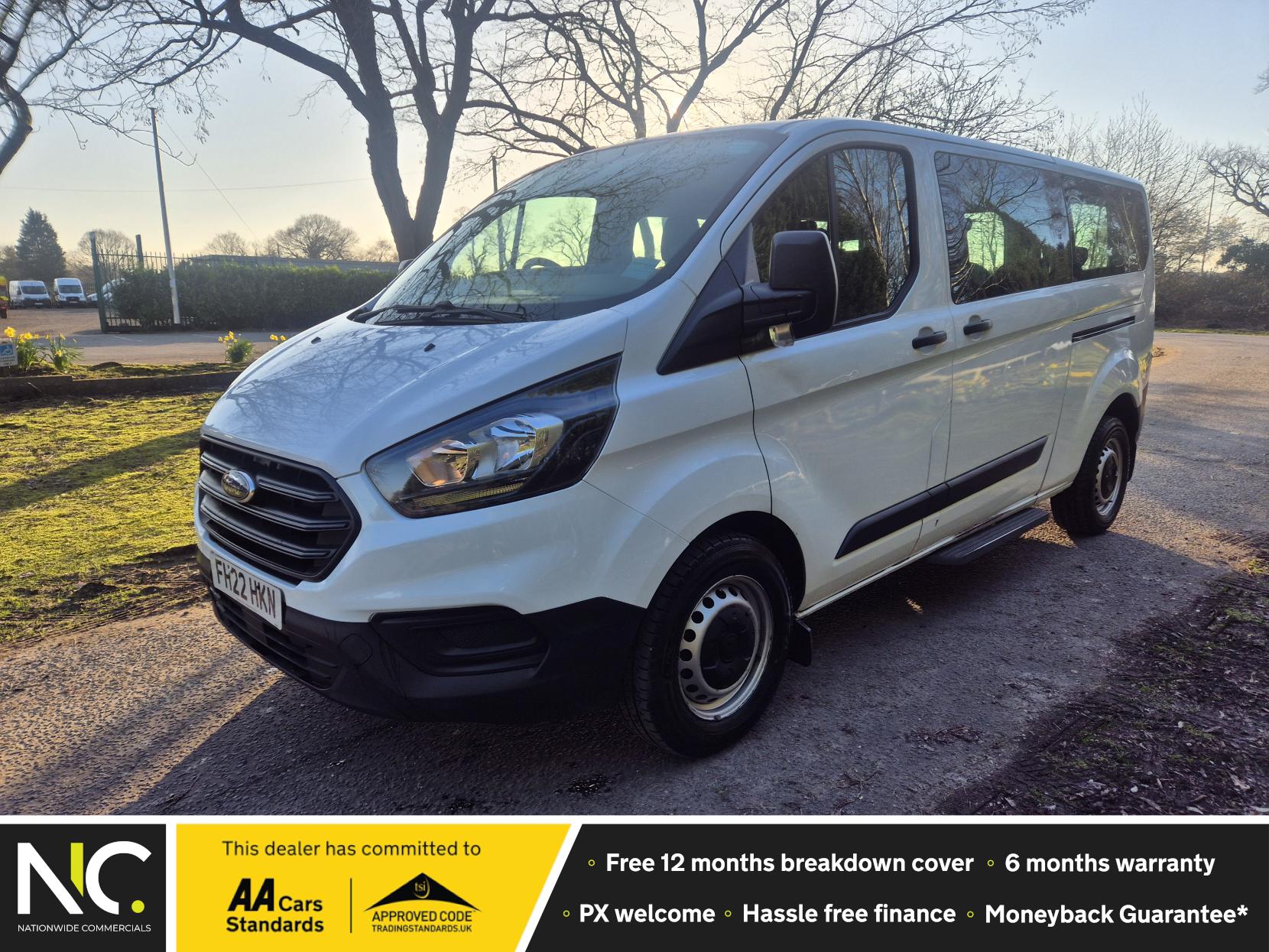 Ford Transit Custom 2.0 320 EcoBlue Leader Kombi Double Cab 5dr Diesel Manual L2 H1 Euro 6 (s/s) (130 ps)