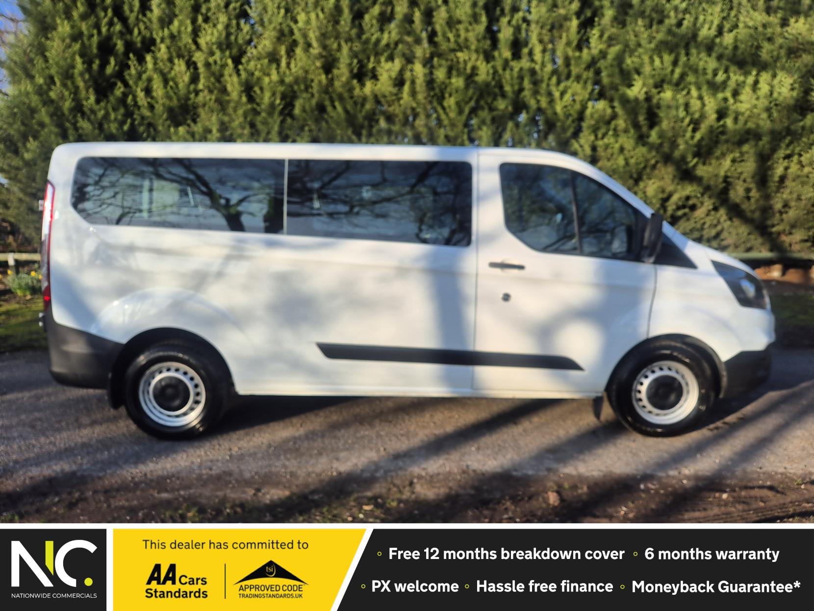 Ford Transit Custom 2.0 320 EcoBlue Leader Kombi Double Cab 5dr Diesel Manual L2 H1 Euro 6 (s/s) (130 ps)