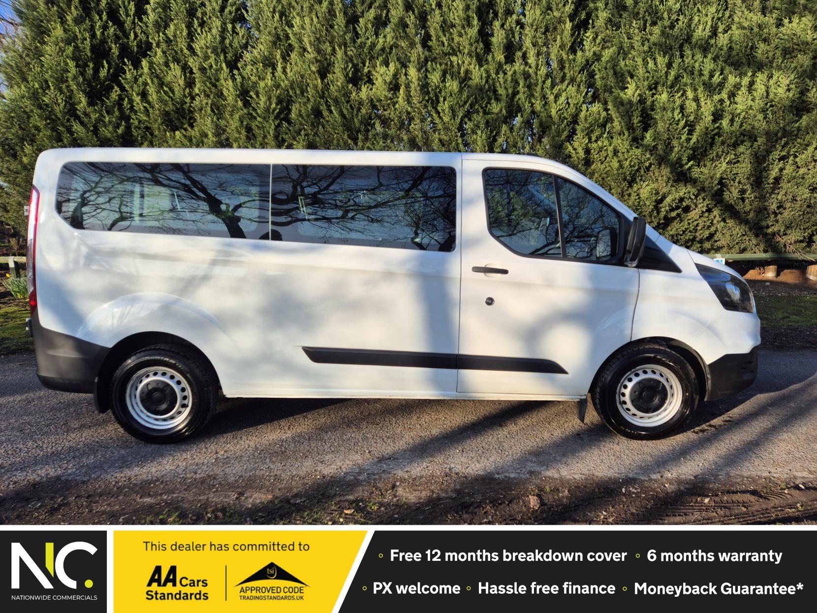 Ford Transit Custom 2.0 320 EcoBlue Leader Kombi Double Cab 5dr Diesel Manual L2 H1 Euro 6 (s/s) (130 ps)