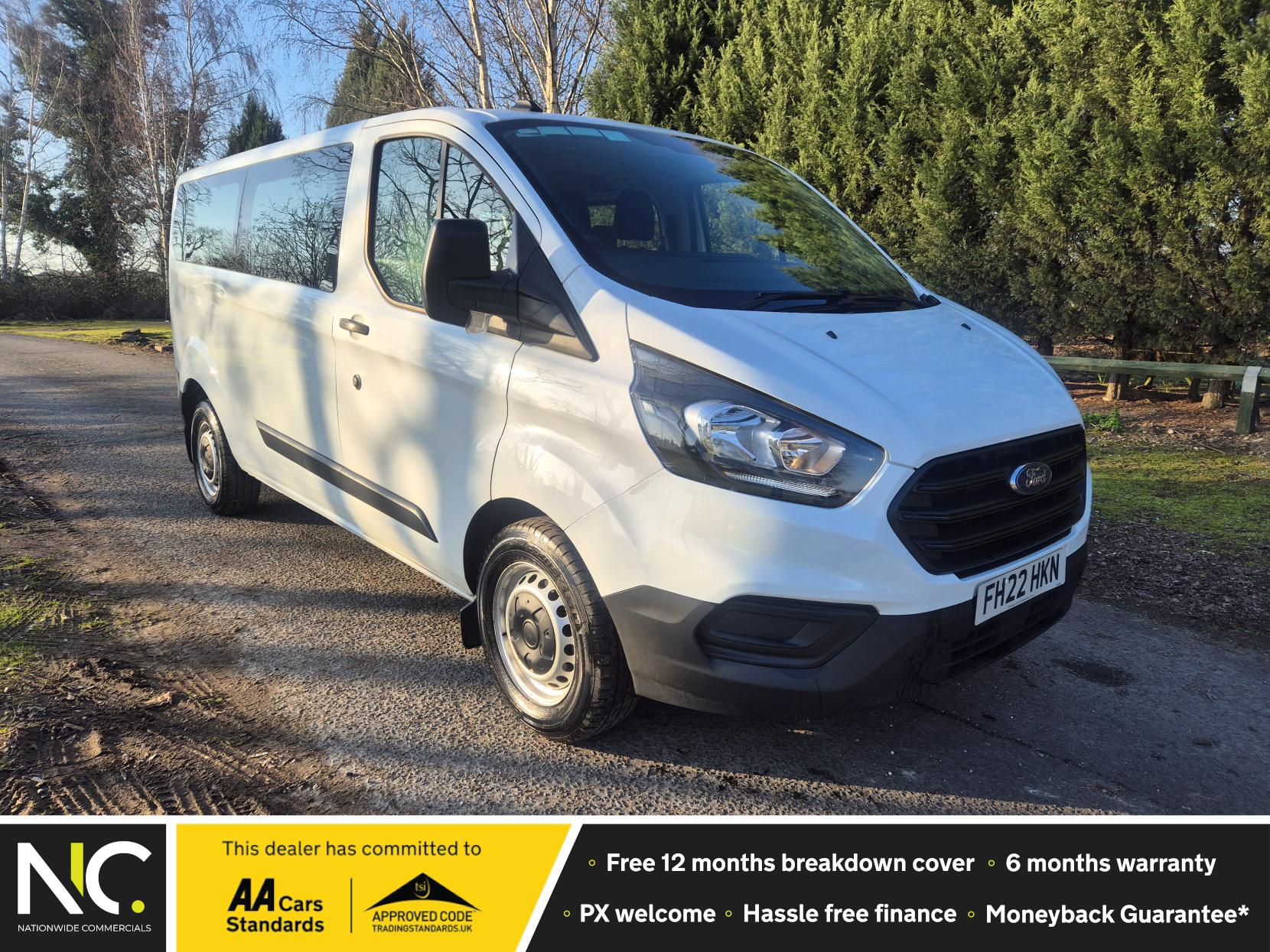 Ford Transit Custom 2.0 320 EcoBlue Leader Kombi Double Cab 5dr Diesel Manual L2 H1 Euro 6 (s/s) (130 ps)