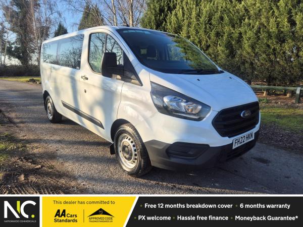 Ford Transit Custom 2.0 320 EcoBlue Leader Kombi Double Cab 5dr Diesel Manual L2 H1 Euro 6 (s/s) (130 ps)
