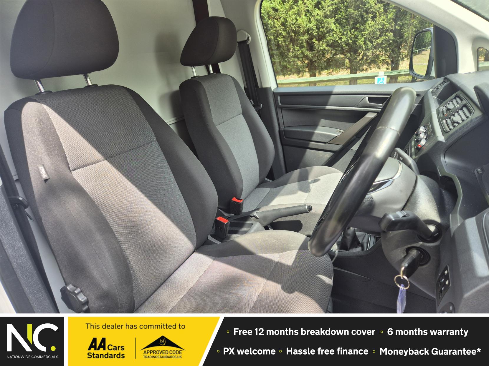 Volkswagen Caddy 2.0 TDI C20 BlueMotion Tech Trendline Panel Van - 5dr Diesel Manual SWB ⭐ Air Con ⭐ Cruise Control ⭐ Parking Sensors ⭐ Euro 6