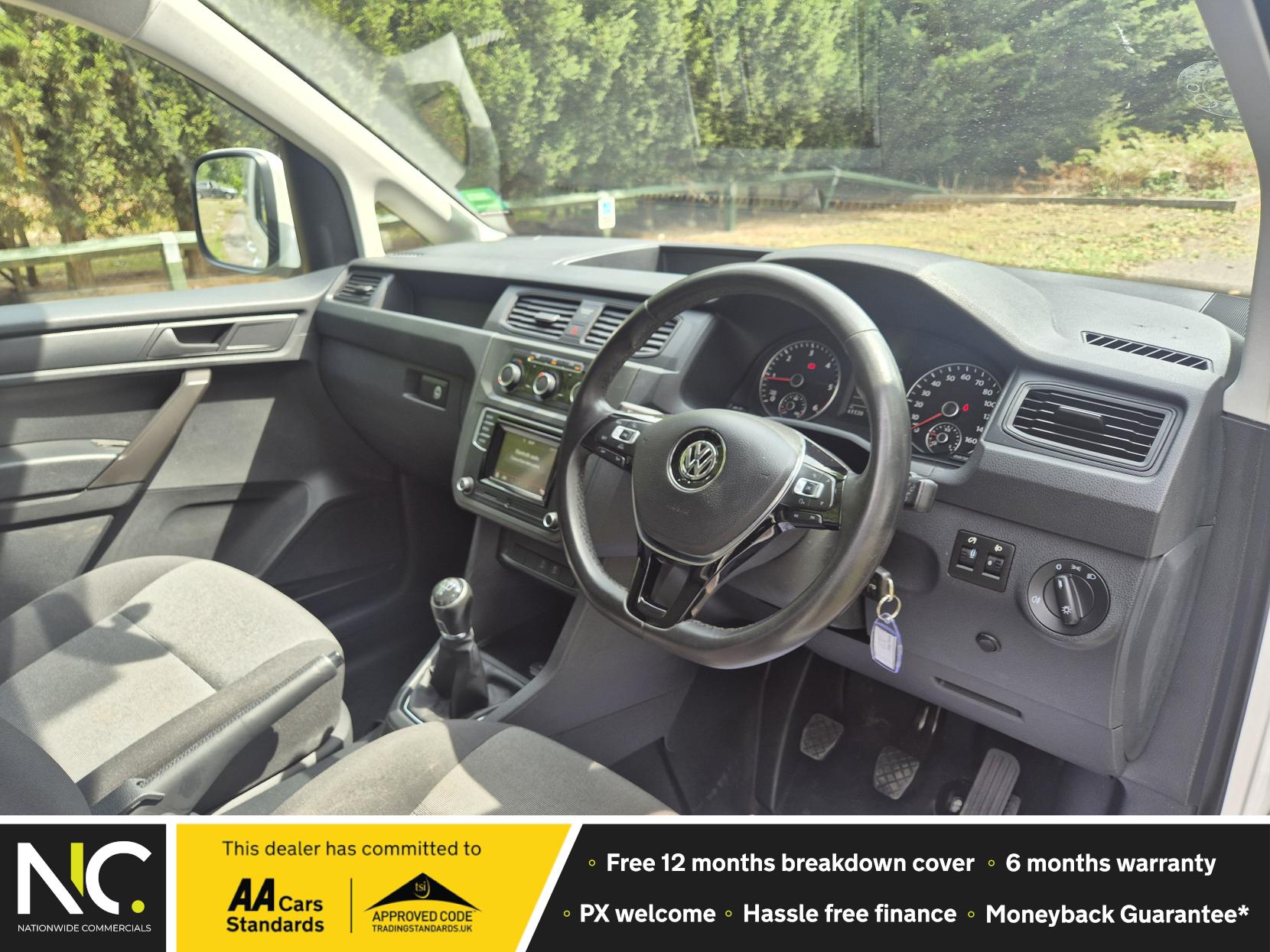 Volkswagen Caddy 2.0 TDI C20 BlueMotion Tech Trendline Panel Van - 5dr Diesel Manual SWB ⭐ Air Con ⭐ Cruise Control ⭐ Parking Sensors ⭐ Euro 6