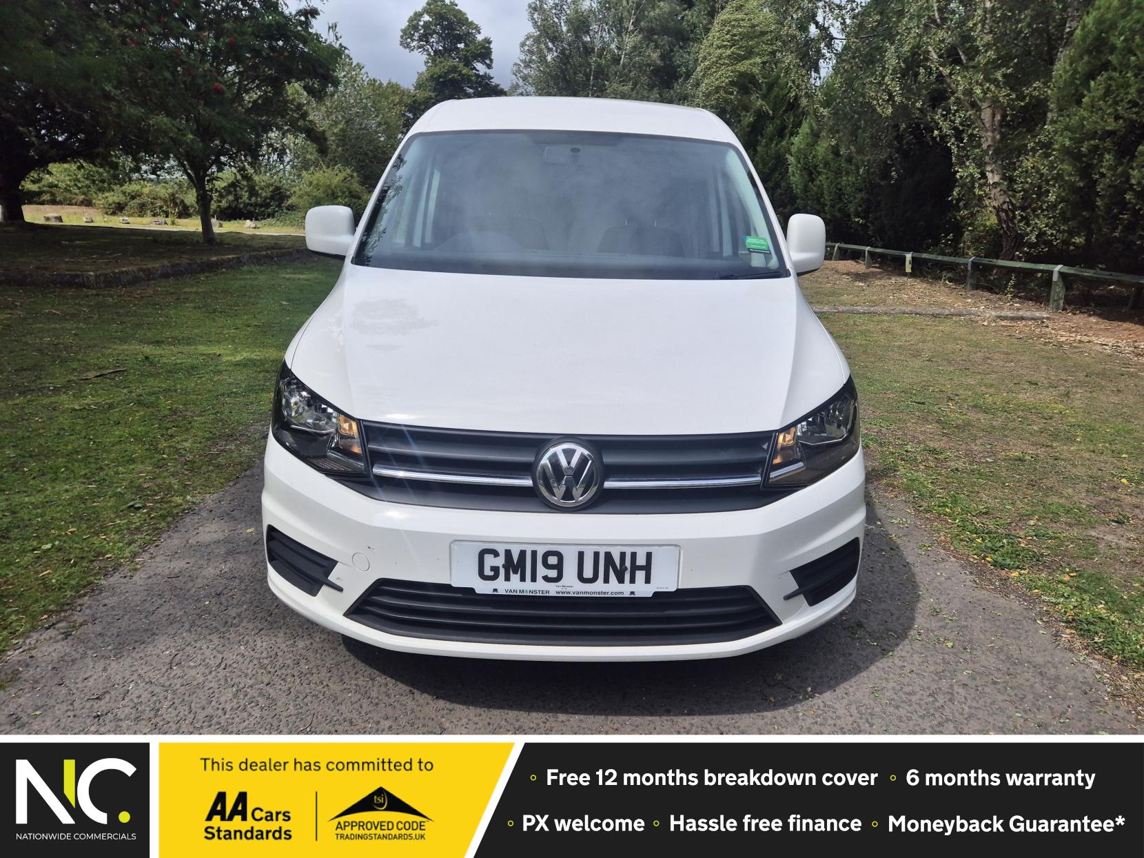 Volkswagen Caddy 2.0 TDI C20 BlueMotion Tech Trendline Panel Van - 5dr Diesel Manual SWB ⭐ Air Con ⭐ Cruise Control ⭐ Parking Sensors ⭐ Euro 6