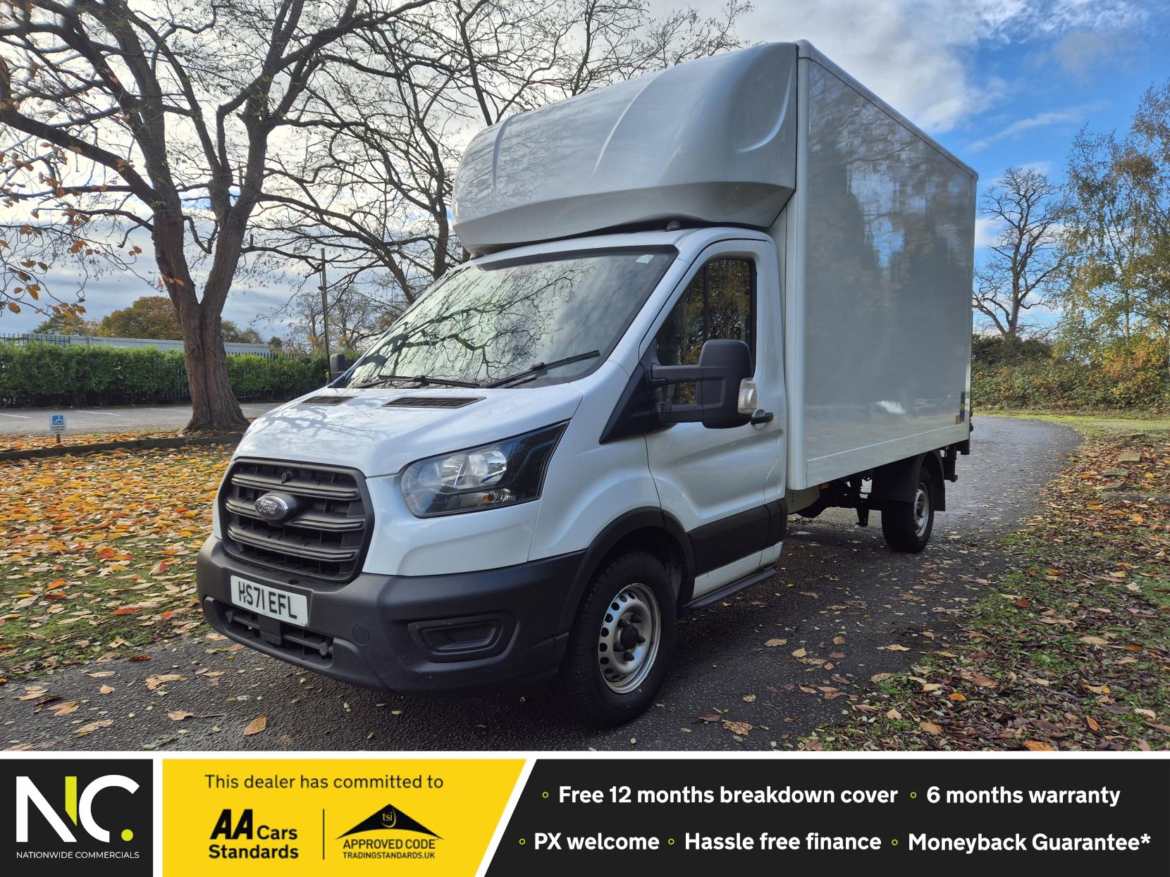 Ford Transit 2.0 350 EcoBlue Leader Luton Van 2dr Diesel Manual RWD L3 Euro 6 (s/s) (130 ps)
