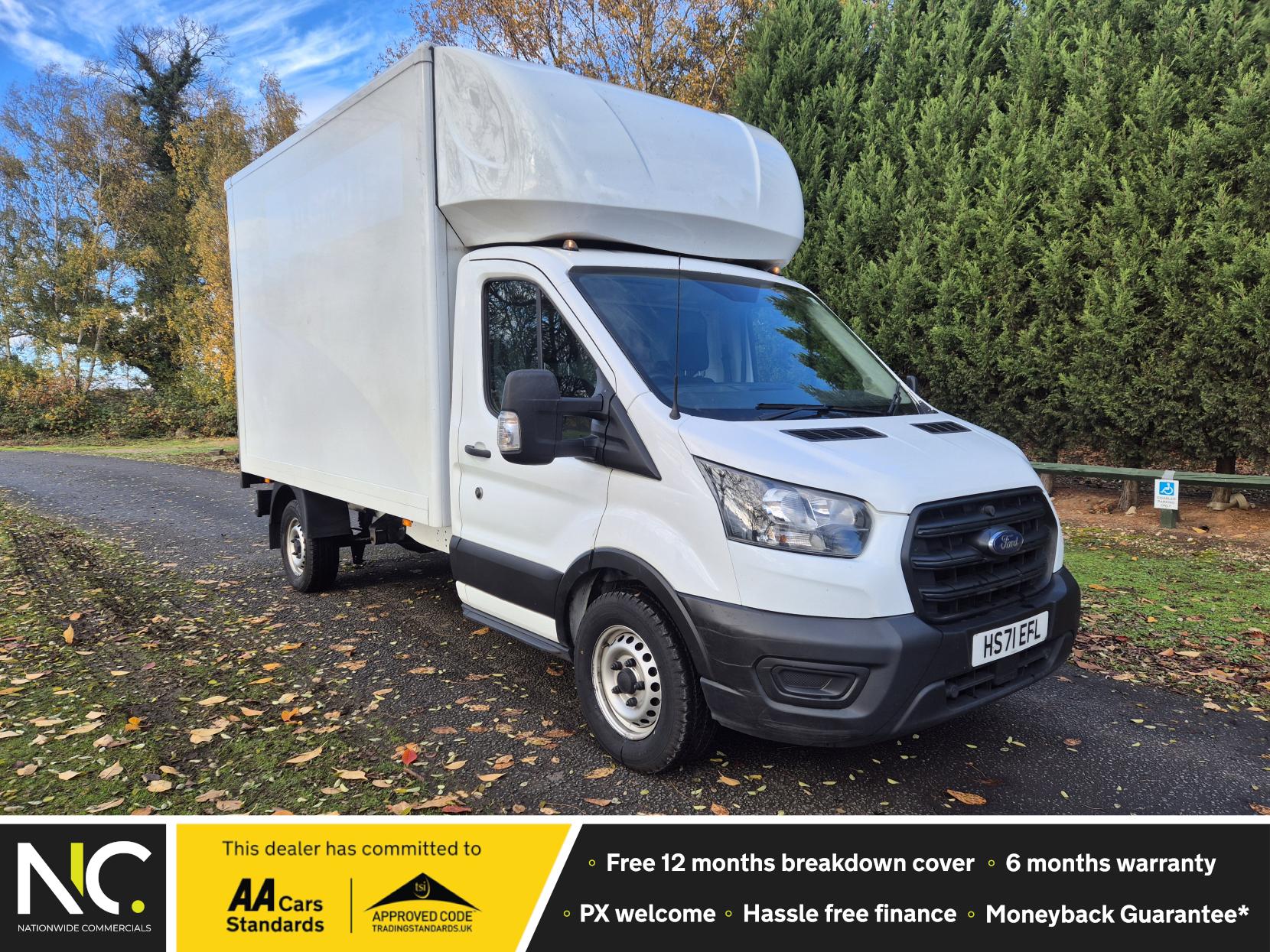 Ford Transit 2.0 350 EcoBlue Leader Luton Van 2dr Diesel Manual RWD L3 Euro 6 (s/s) (130 ps)