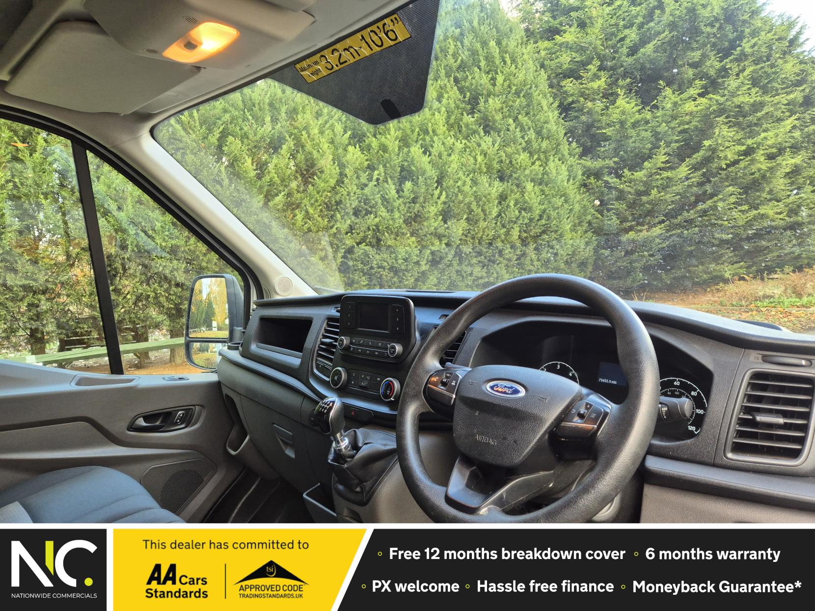 Ford Transit 2.0 350 EcoBlue Leader Chassis Cab 2dr Diesel Manual FWD L4 Euro 6 (s/s) (130 ps)