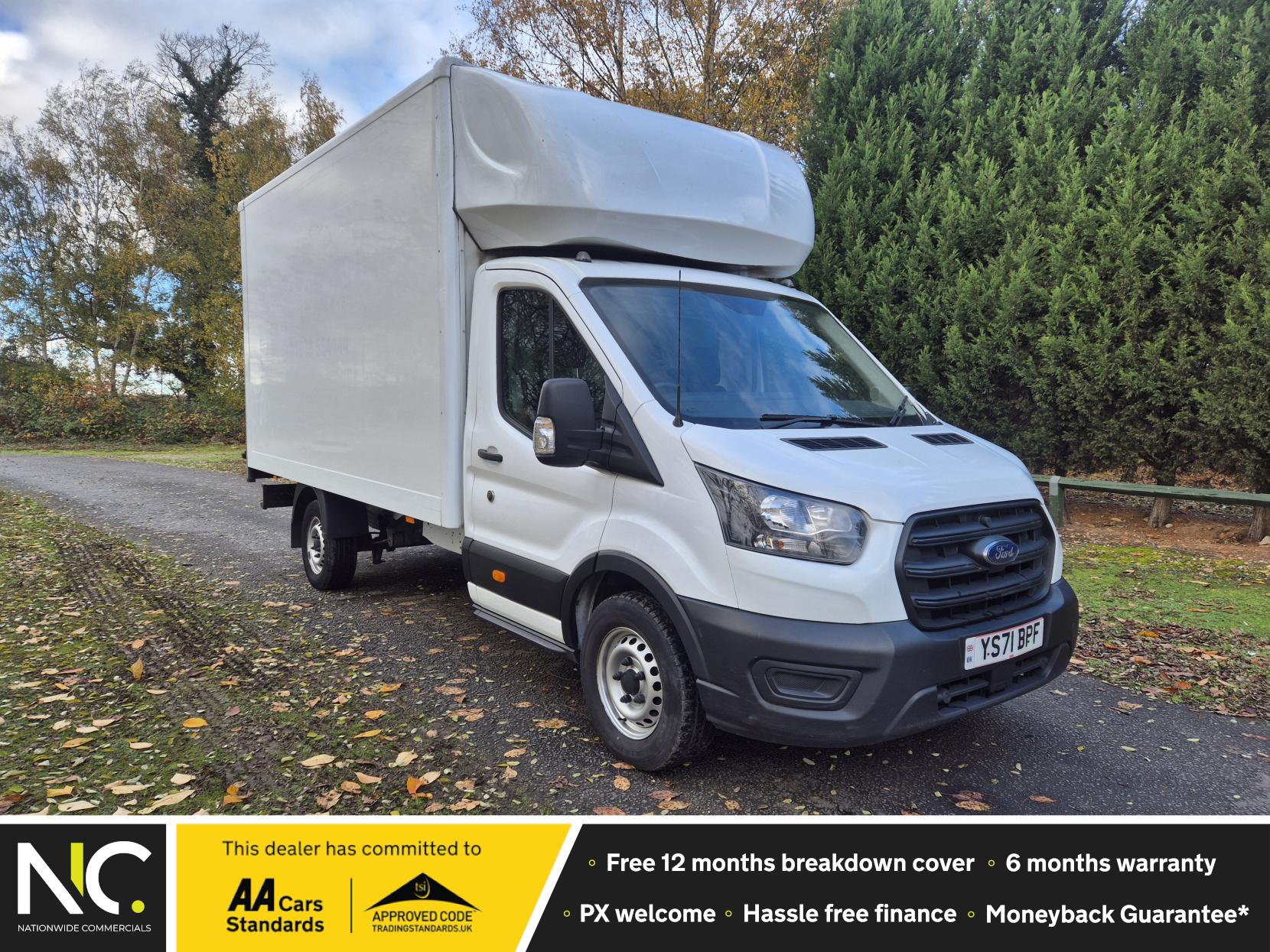 Ford Transit 2.0 350 EcoBlue Leader Chassis Cab 2dr Diesel Manual FWD L4 Euro 6 (s/s) (130 ps)