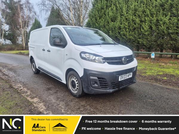Vauxhall Vivaro 1.5 Turbo D 2900 Prime Panel Van 6dr Diesel Manual L1 H1 Euro 6 (s/s) (100 ps)