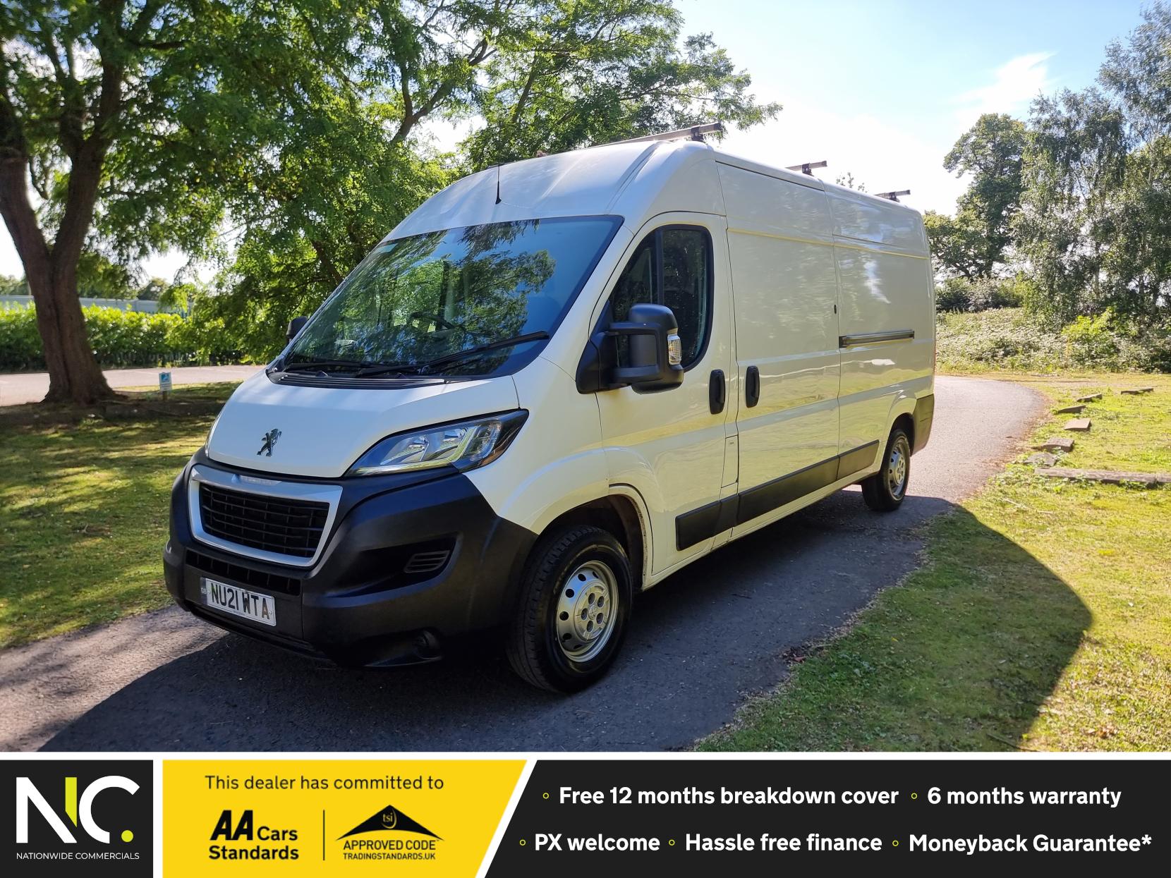 Peugeot Boxer 2.2 BlueHDi L3 H2 Panel Van - (140 ps) 335 Diesel Manual (s/s) ⭐️ Euro 6 ⭐️  One Owner ⭐️  Finance Available