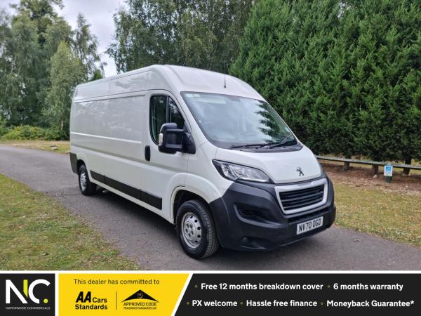 Peugeot Boxer 2.2 BlueHDi 335 Professional 5dr Diesel Manual L3 H2 (140 ps) ⭐️ Euro 6 ⭐️  One Owner ⭐️  Finance Available