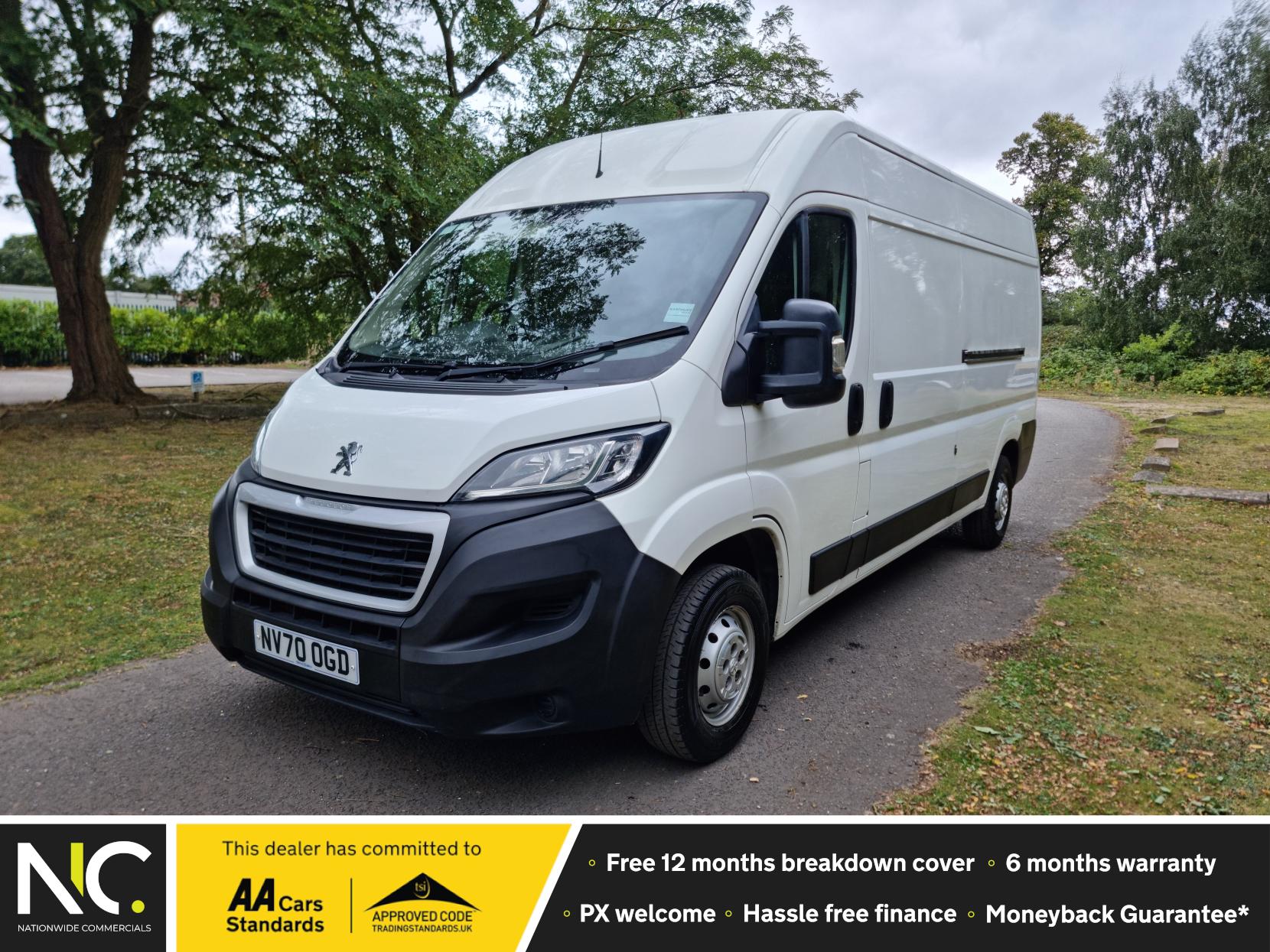 Peugeot Boxer 2.2 BlueHDi 335 Professional 5dr Diesel Manual L3 H2 (140 ps) ⭐️ Euro 6 ⭐️  One Owner ⭐️  Finance Available