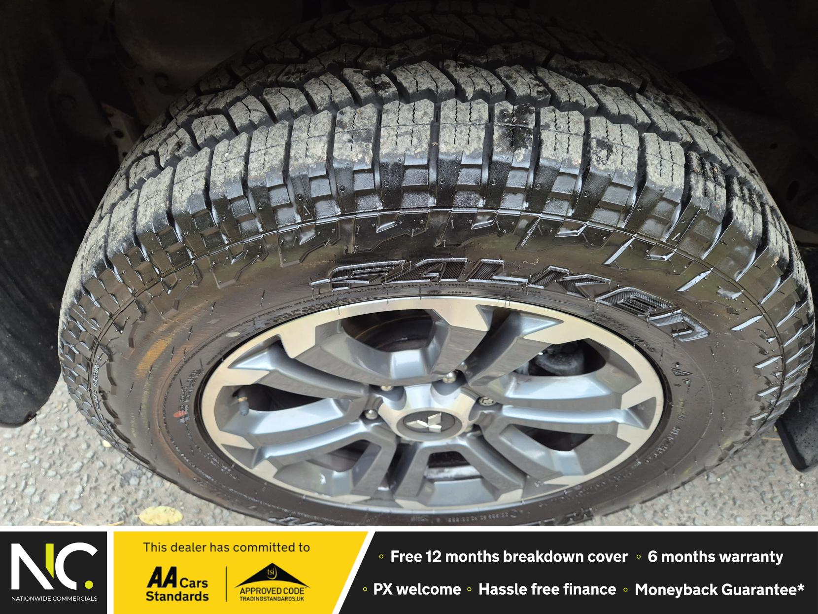 Mitsubishi L200 2.2 DI-D DC Trojan Pickup Double Cab 4dr Diesel Auto 4WD Euro 6 (s/s) (150 ps)