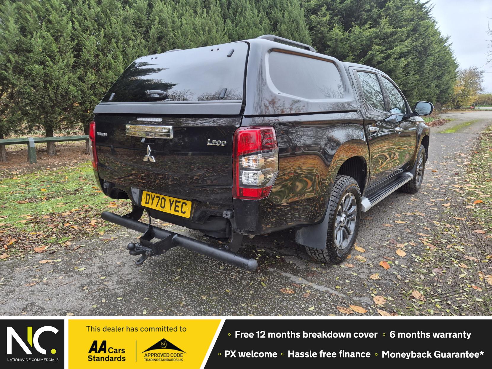 Mitsubishi L200 2.2 DI-D DC Trojan Pickup Double Cab 4dr Diesel Auto 4WD Euro 6 (s/s) (150 ps)