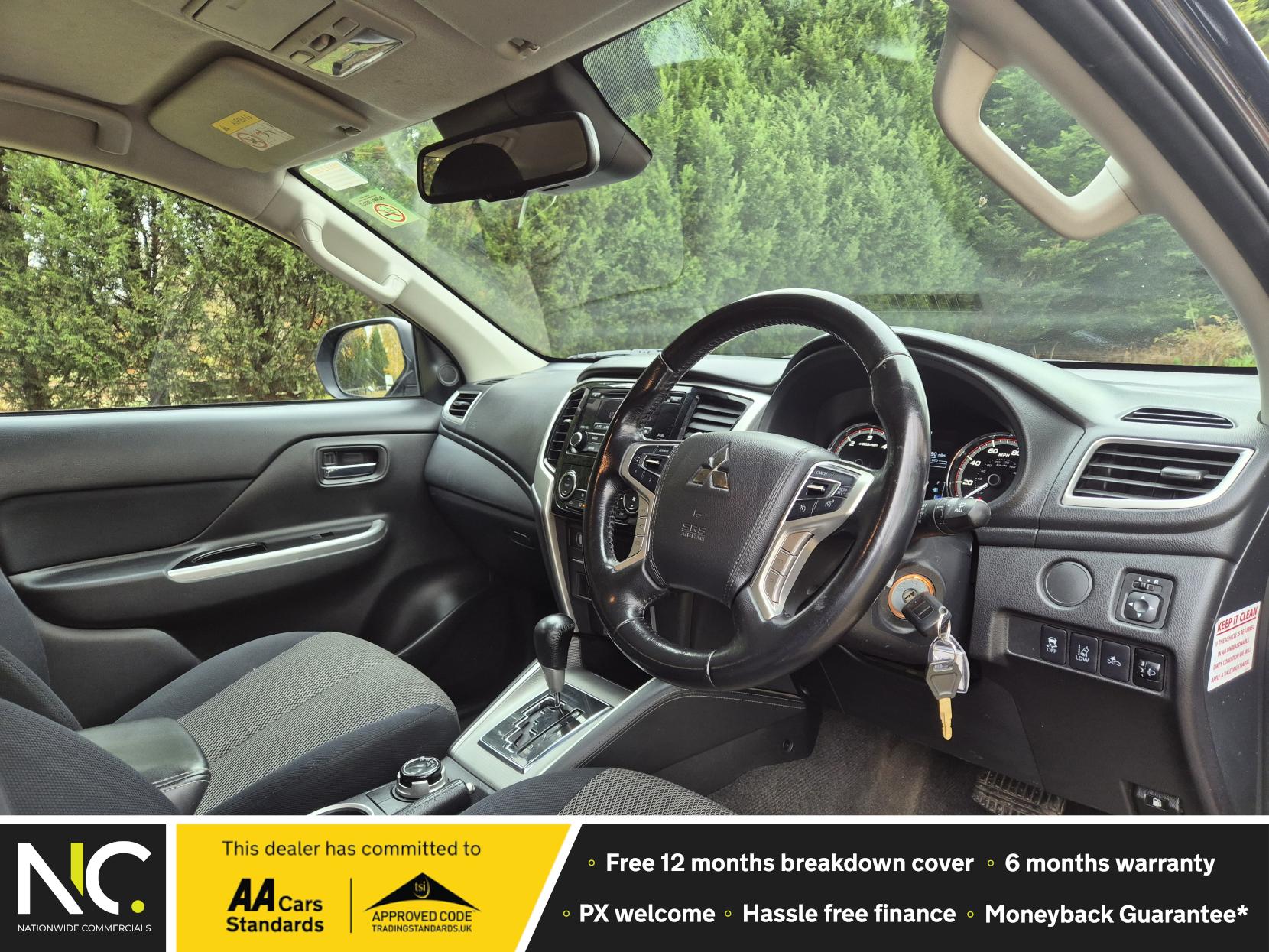 Mitsubishi L200 2.2 DI-D DC Trojan Pickup Double Cab 4dr Diesel Auto 4WD Euro 6 (s/s) (150 ps)