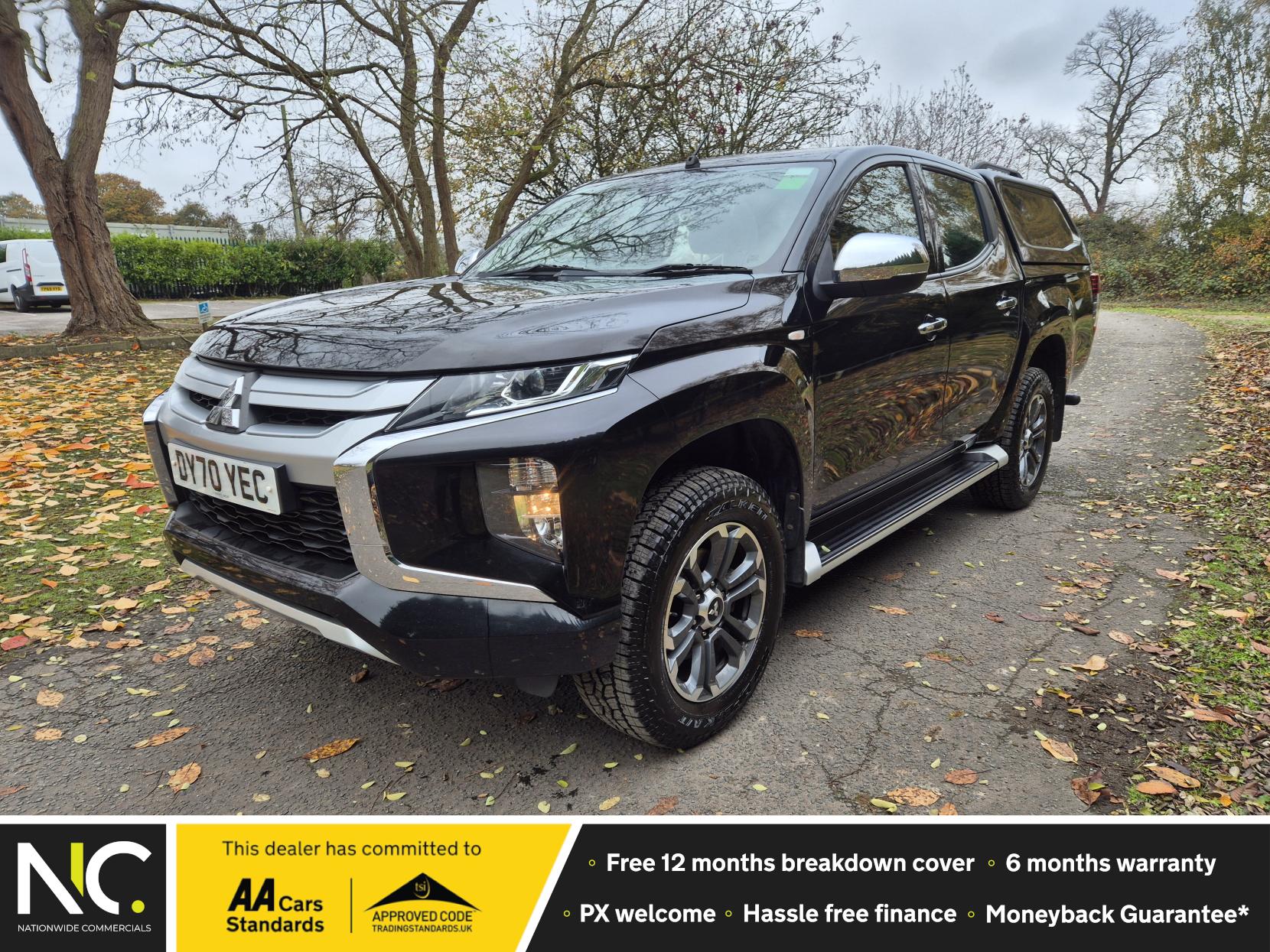 Mitsubishi L200 2.2 DI-D DC Trojan Pickup Double Cab 4dr Diesel Auto 4WD Euro 6 (s/s) (150 ps)