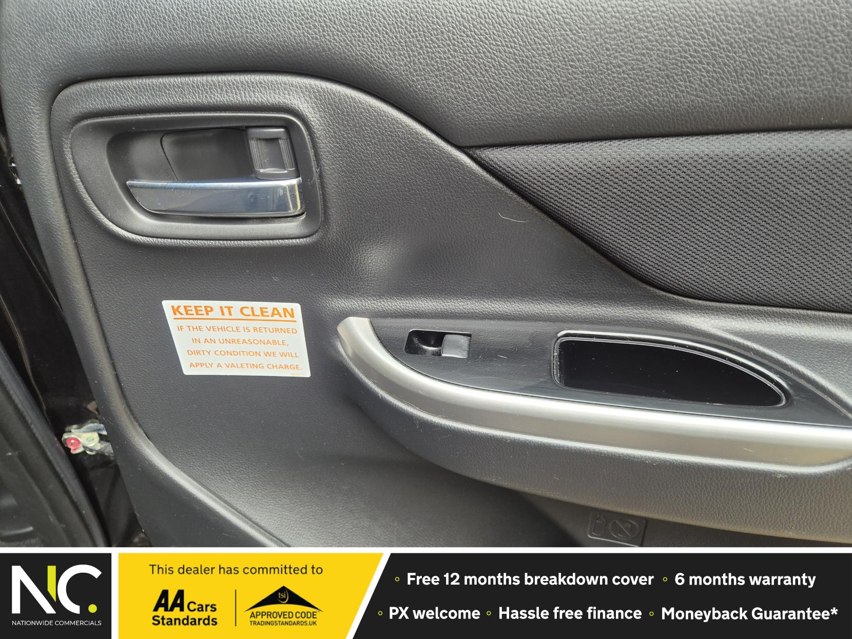 Mitsubishi L200 2.2 DI-D DC Trojan Pickup Double Cab 4dr Diesel Auto 4WD Euro 6 (s/s) (150 ps)