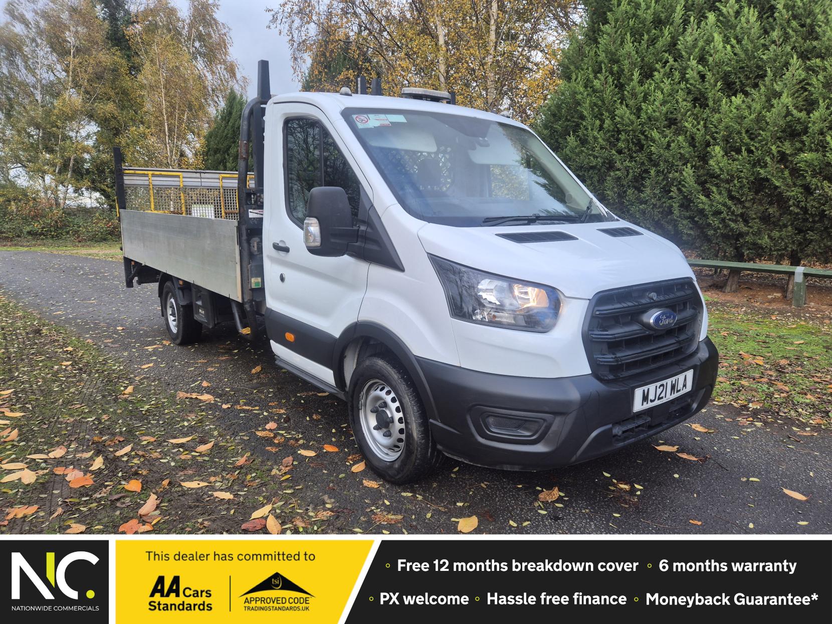Ford Transit 2.0 350 EcoBlue Leader Chassis Cab 2dr Diesel Manual RWD L4 Euro 6 (s/s) (130 ps)
