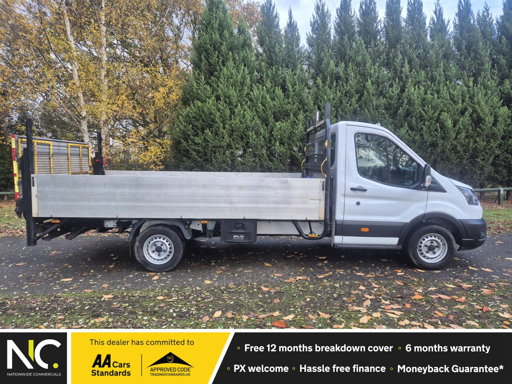 Ford Transit 2.0 350 EcoBlue Leader Chassis Cab 2dr Diesel Manual RWD L4 Euro 6 (s/s) (130 ps)