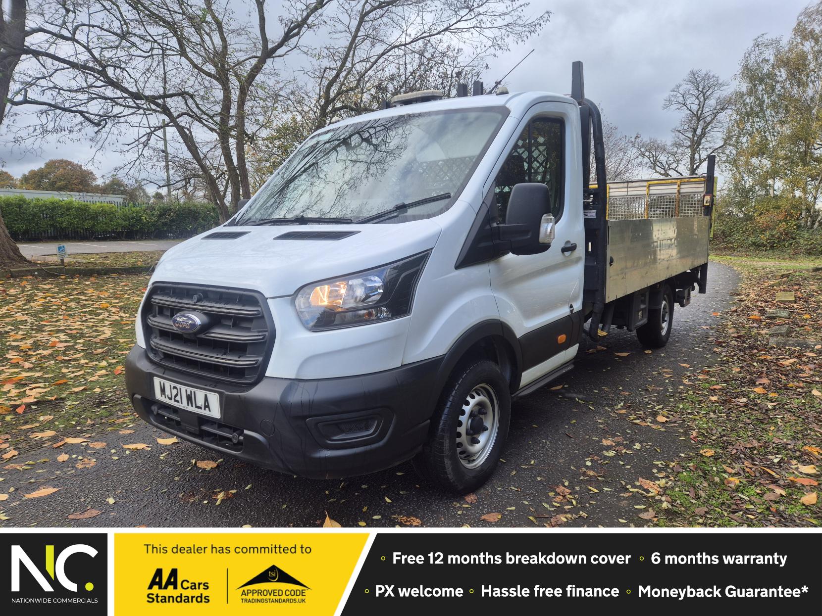 Ford Transit 2.0 350 EcoBlue Leader Chassis Cab 2dr Diesel Manual RWD L4 Euro 6 (s/s) (130 ps)