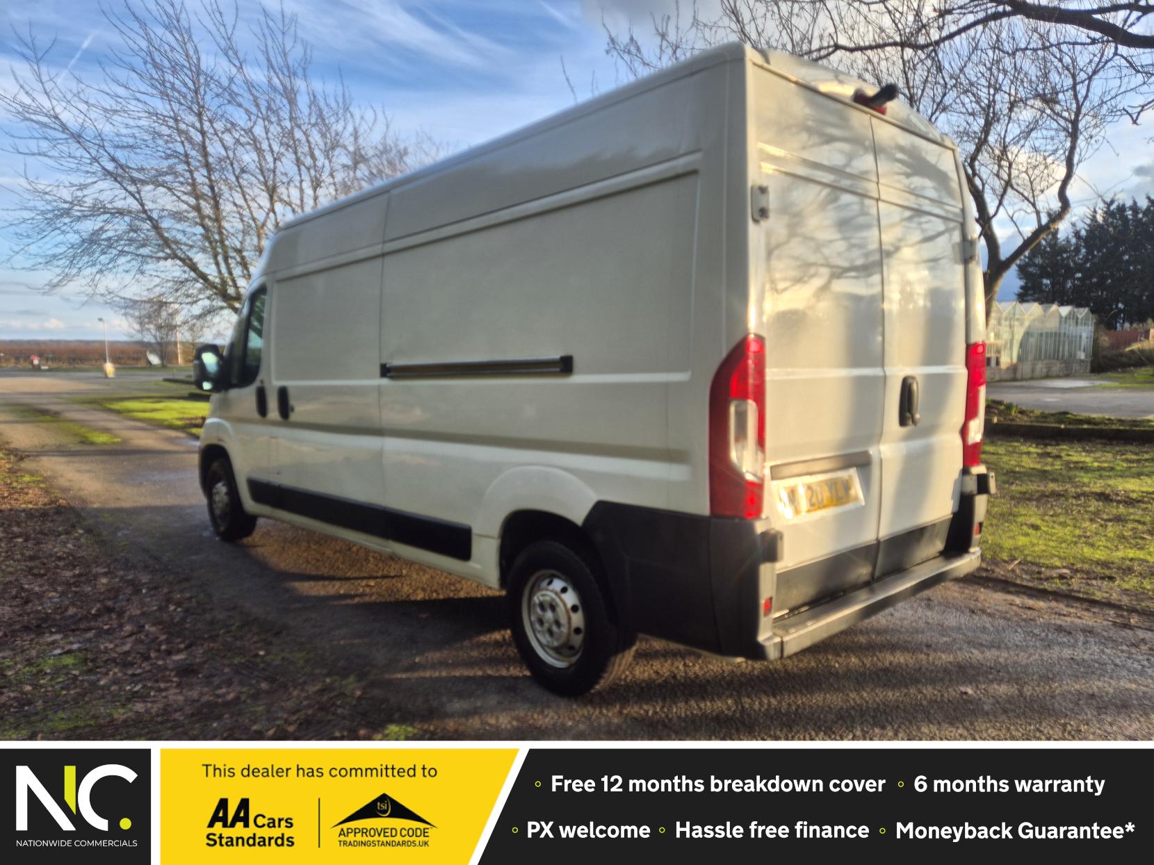 Peugeot Boxer 2.2 BlueHDi 335 S Panel Van 5dr Diesel Manual L3 H2 Euro 6 (s/s) (140 ps)